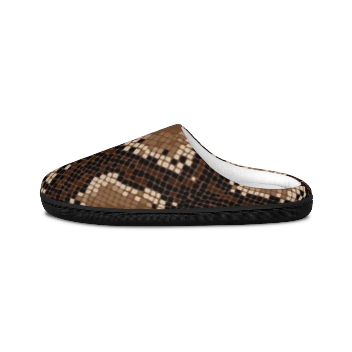 Stylish Python Print Men's Indoor Slippers - Cozy and Chic Footwear