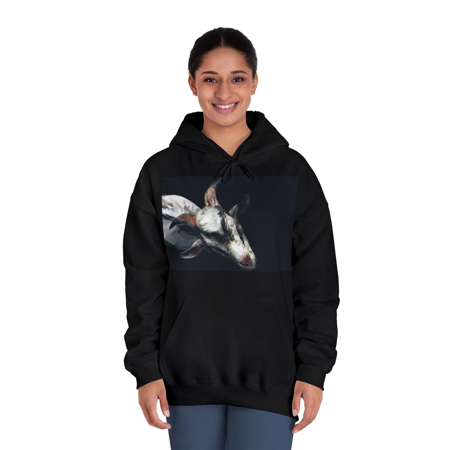 Artistic Cow Print Unisex Hooded Sweatshirt