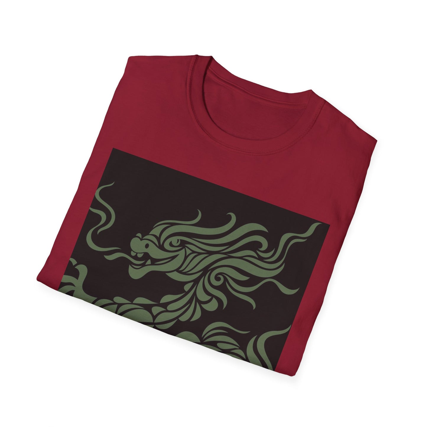Mythical Chinese Dragon Unisex Softstyle T-Shirt