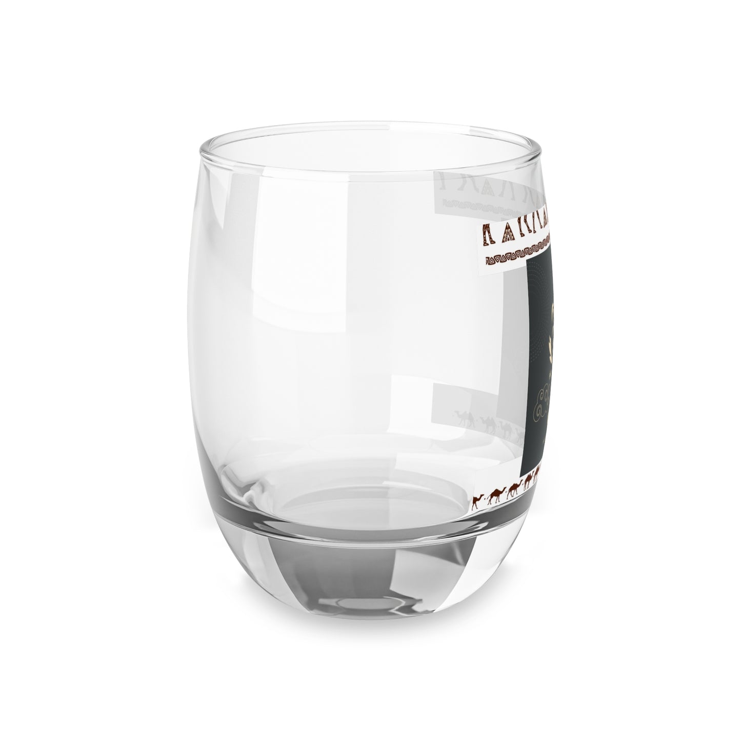 Happy Chinese New Year Whiskey Glass - Festive Tiger Design