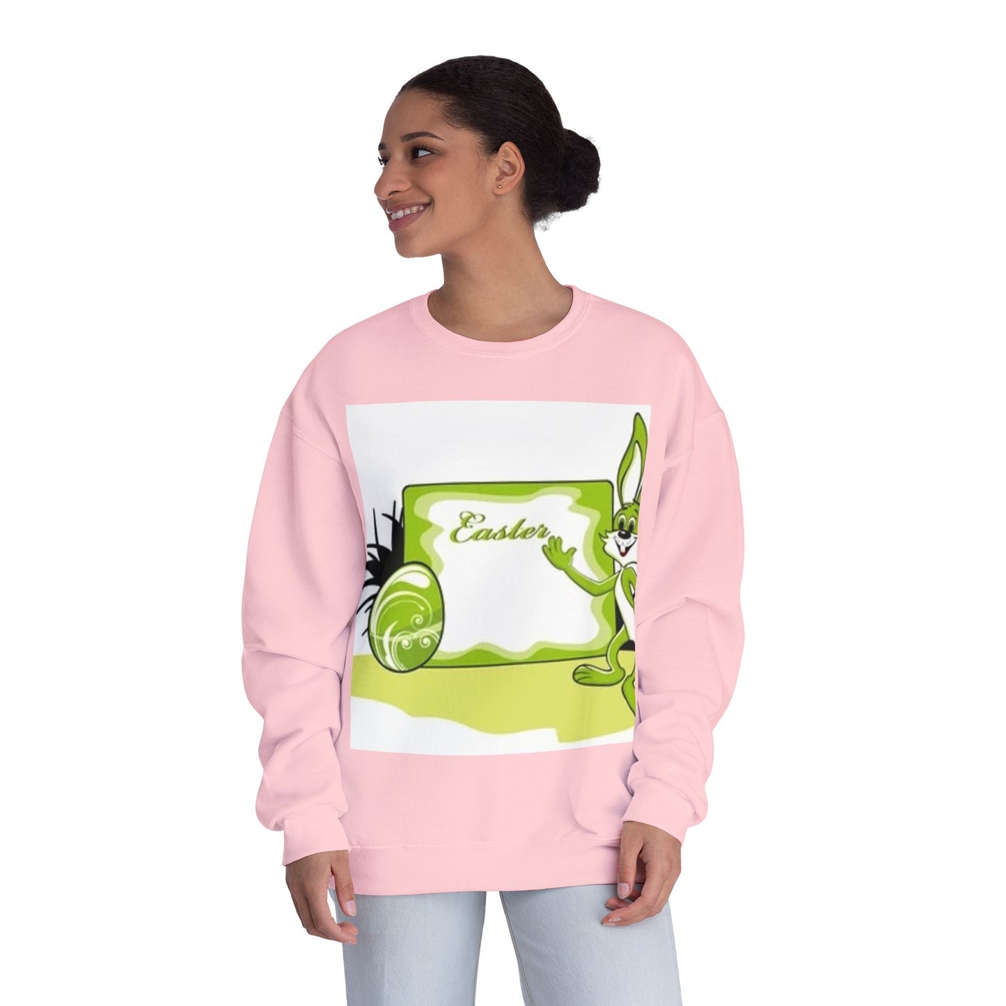 Easter Bunny Unisex Crewneck Sweatshirt