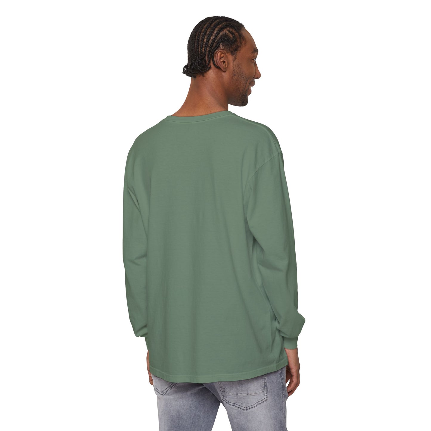 Graphic Long Sleeve T-Shirt - Bat Design for Halloween Lovers