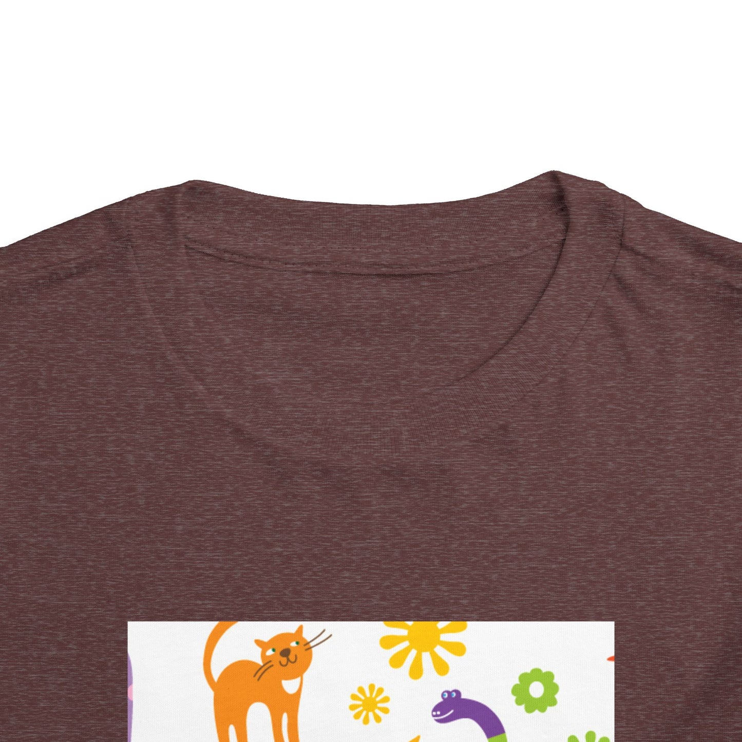 Playful Toddler Tee with Fun Animal Prints