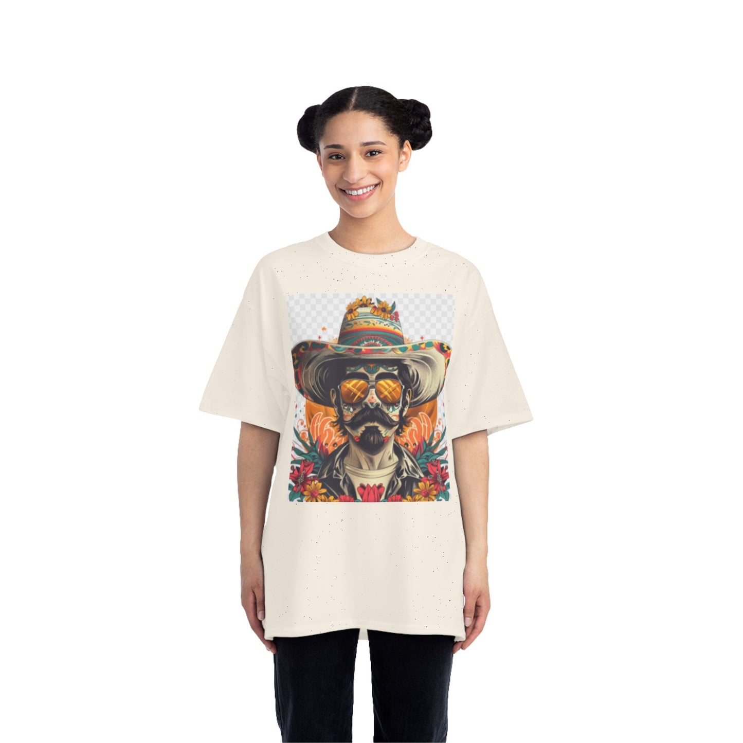Colorful Day of the Dead Graphic T-Shirt