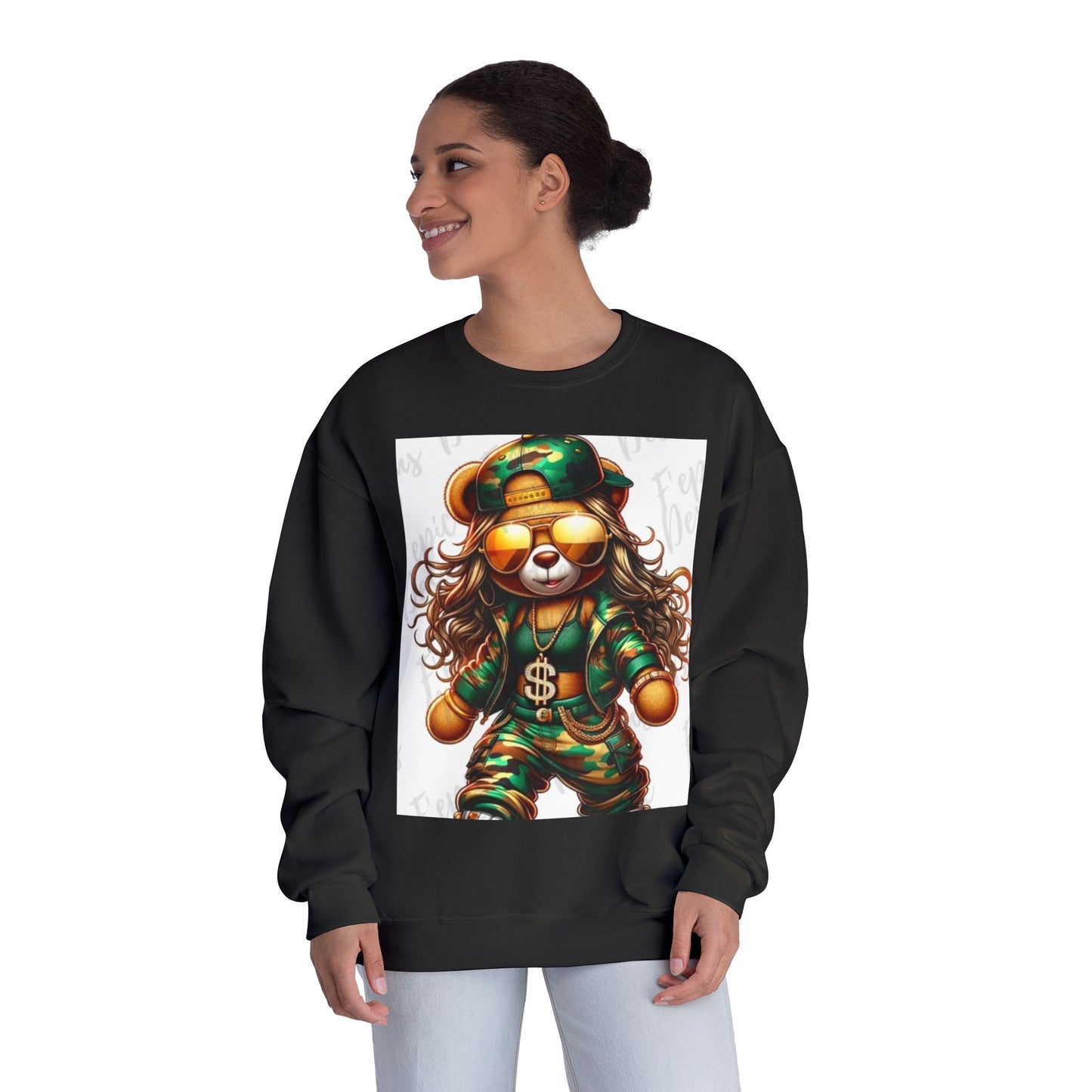 Cool Bear Crewneck Sweatshirt - Unisex Streetwear Style