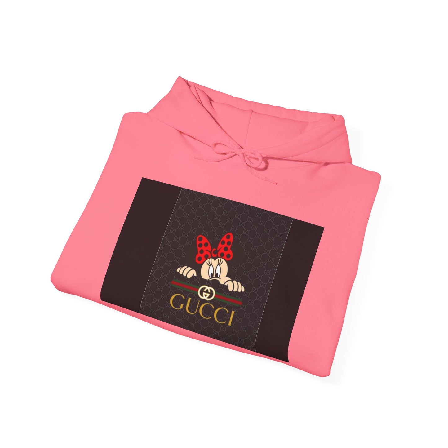 Gucci-Inspired Minnie Mouse Hooded Sweatshirt for Disney Fans