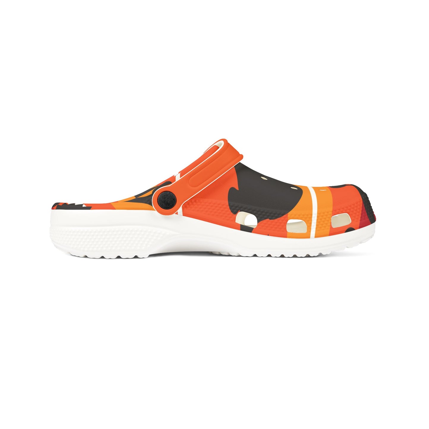 Colorful EVA Foam Rubber Shoes with Fun Pattern - Perfect for Summer Adventures!