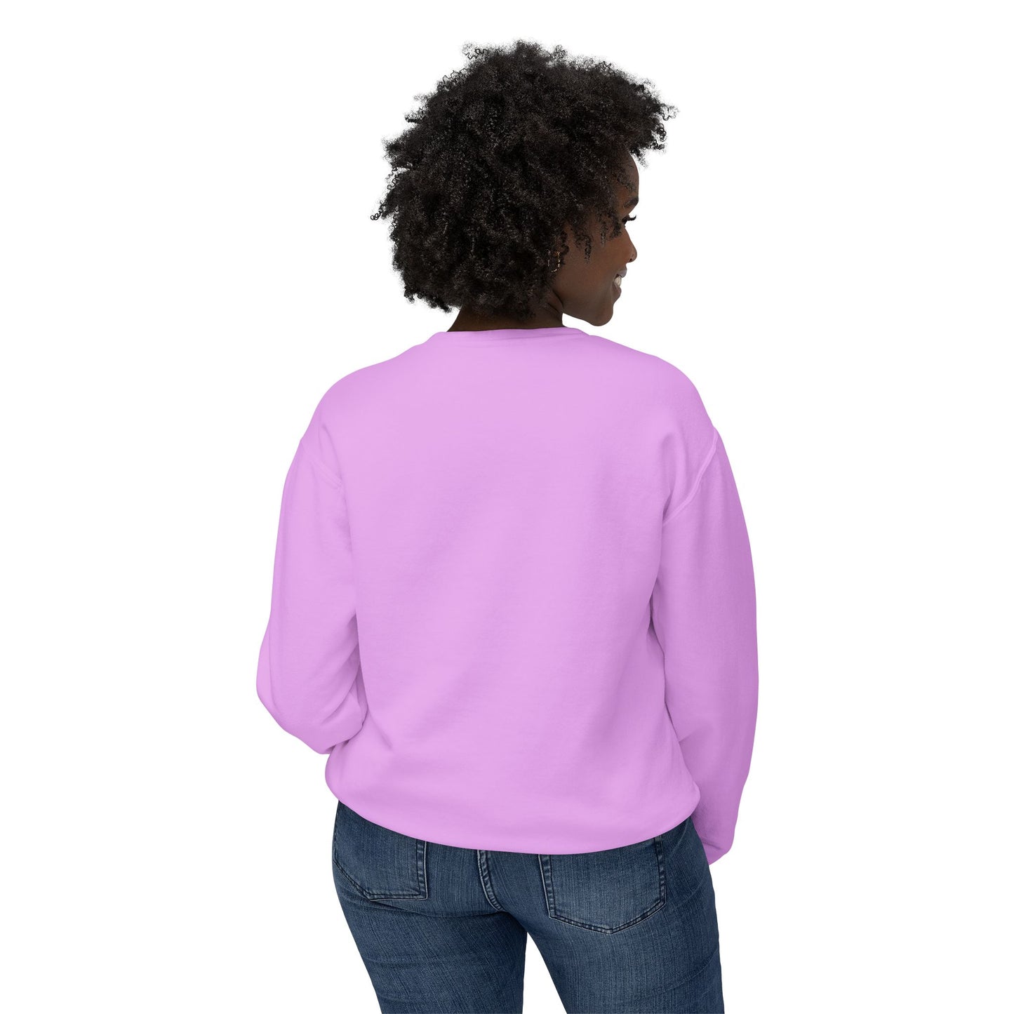 Cute Fish Design Unisex Lightweight Crewneck Sweatshirt