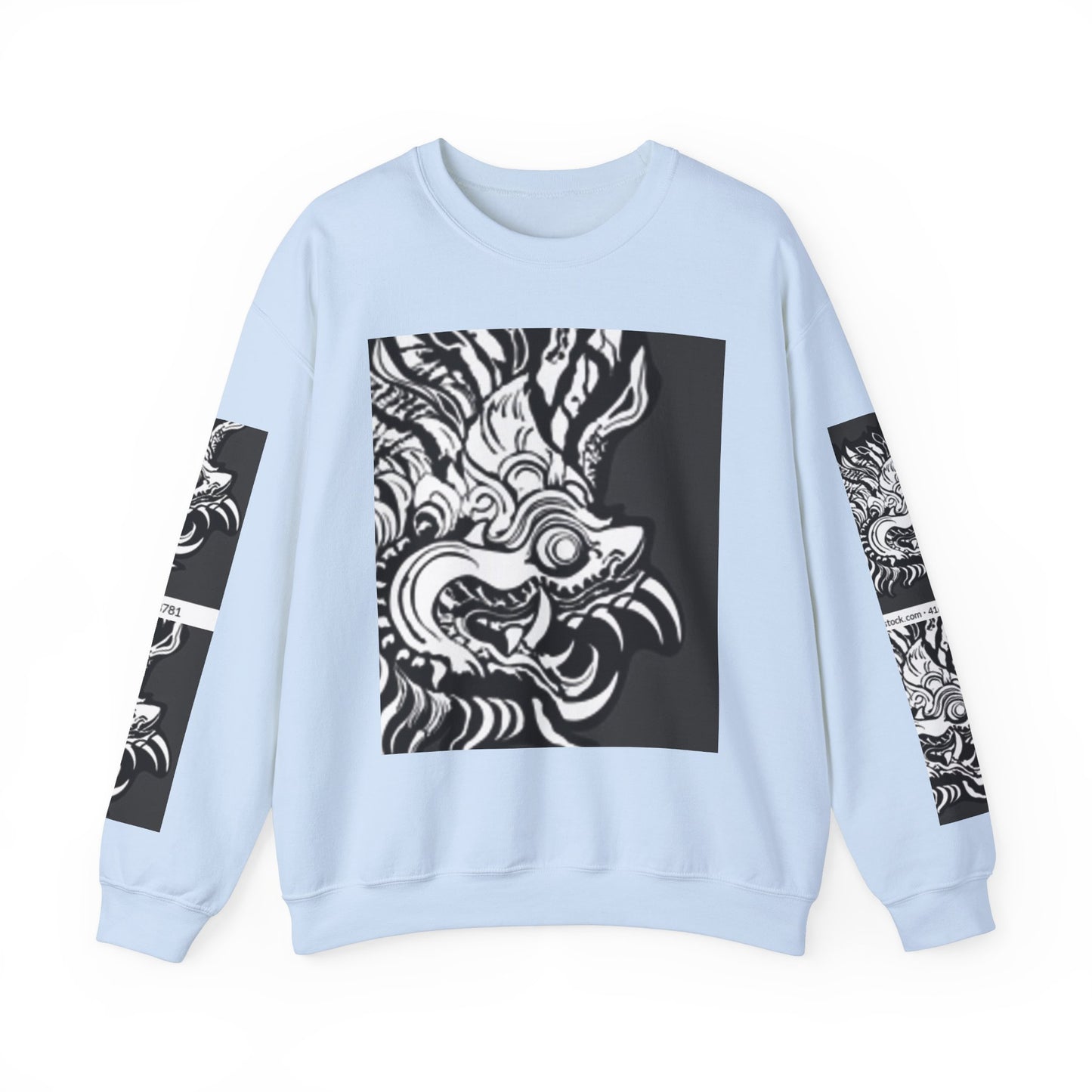 Bold Graphic Crewneck Sweatshirt - Unisex Heavy Blend™ - Perfect for Streetwear and Casual Outings