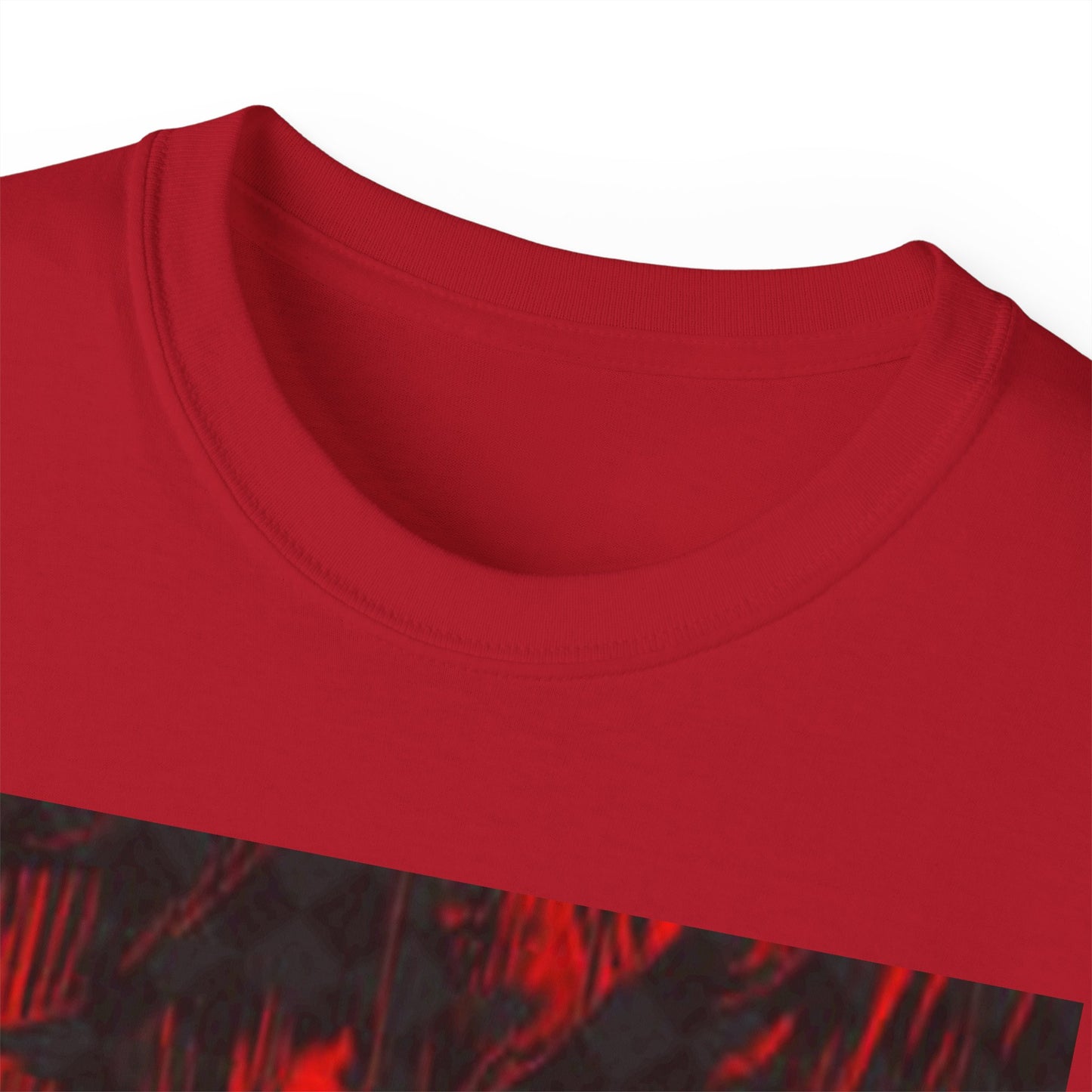 Bold Abstract Red Graphic Tee - Unisex Ultra Cotton Shirt