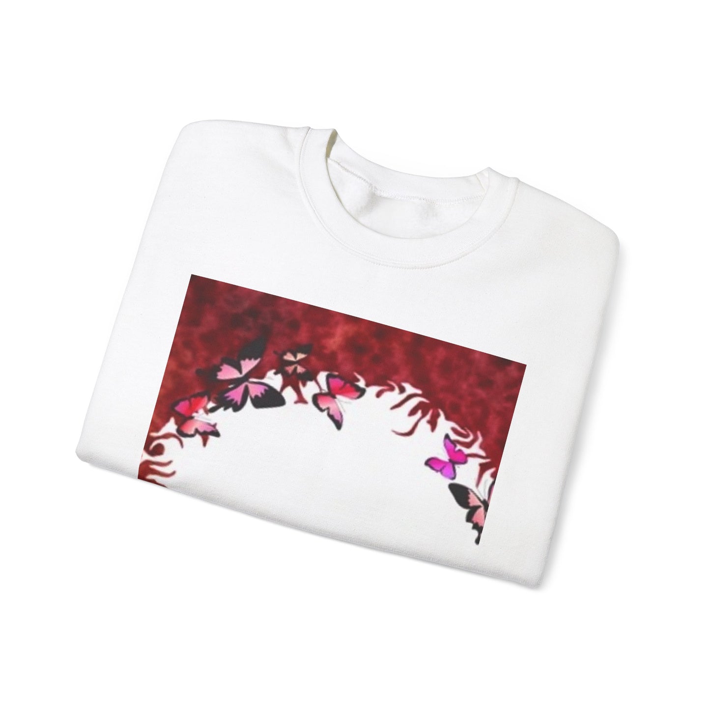 Floral Nature Crewneck Sweatshirt - Cozy Unisex Pullover for Nature Lovers