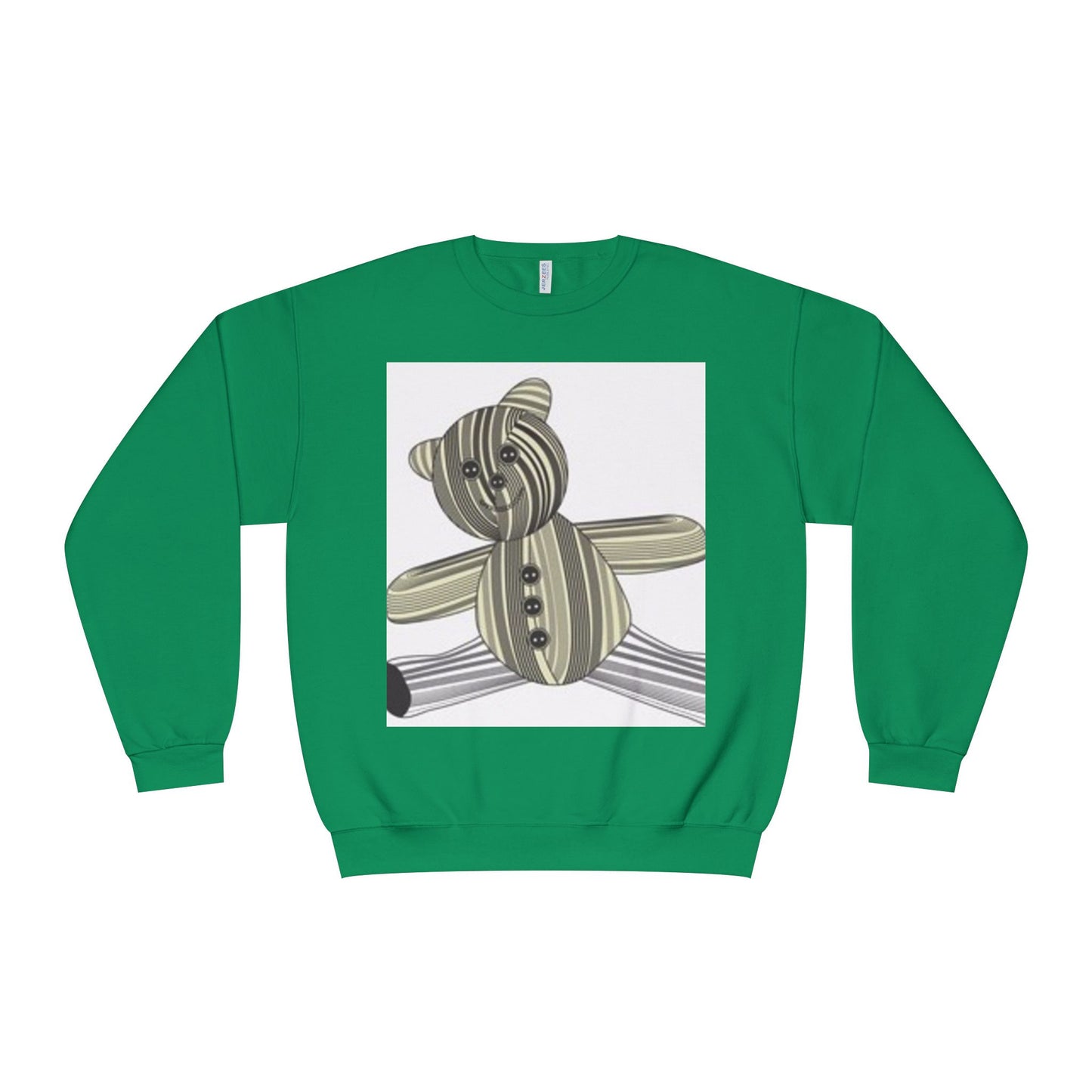 Cozy Teddy Bear Graphic Sweatshirt - Perfect for All Ages
