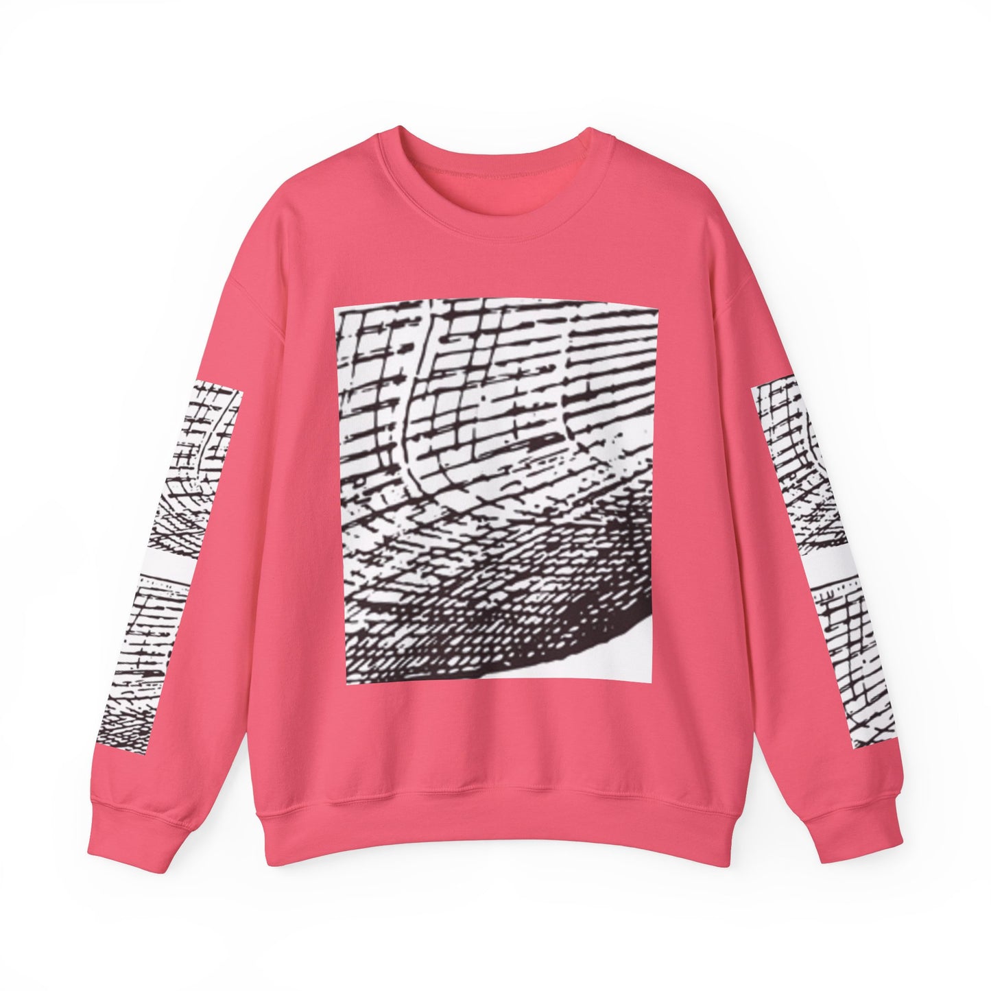 Artistic Unisex Crewneck Sweatshirt - Abstract Design for Cozy Vibes