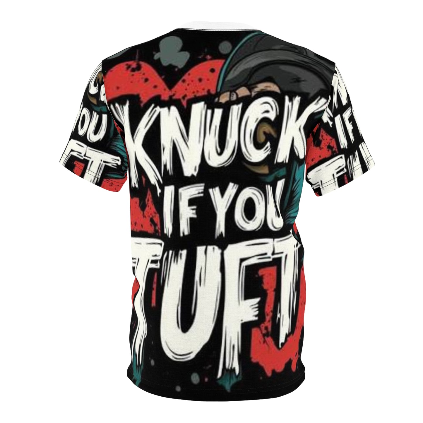 Bold Graphic Unisex Tee - "Knuck If You Tuft"