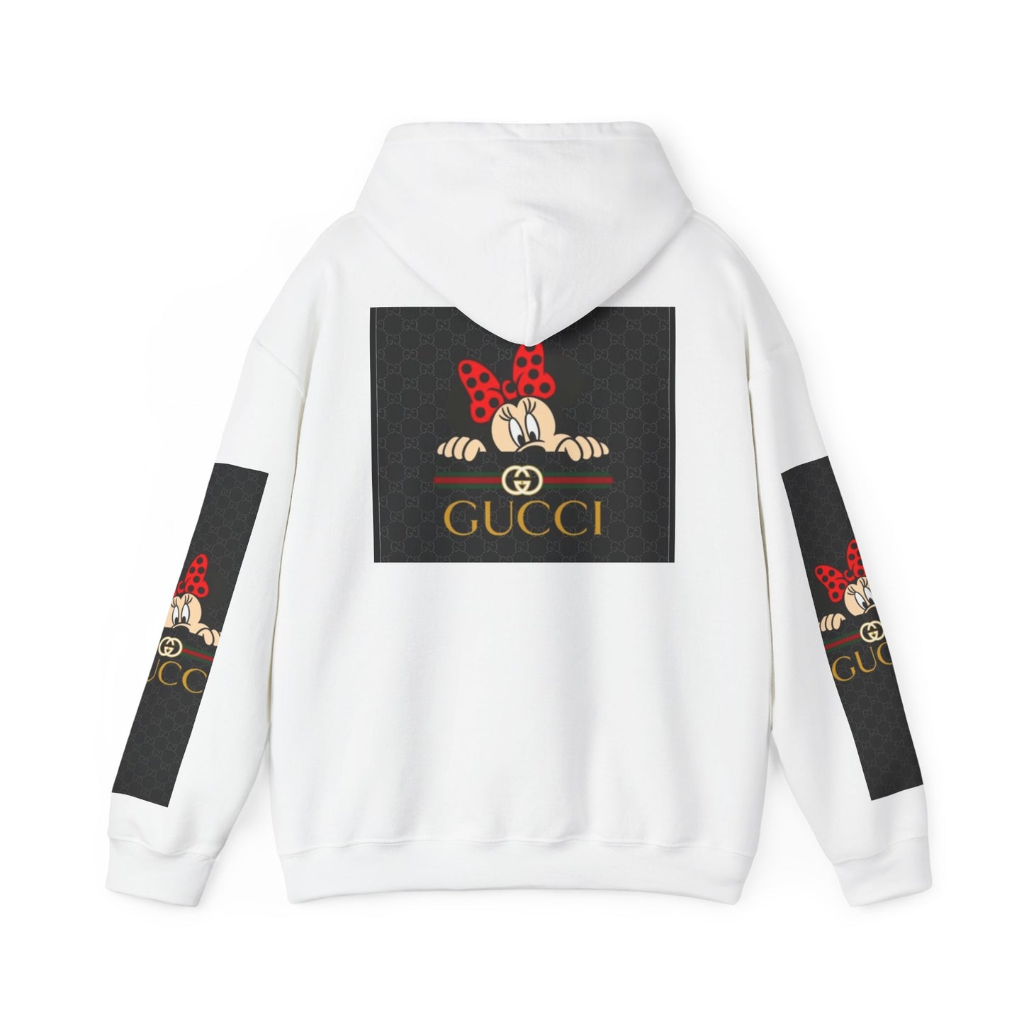 Gucci-Inspired Minnie Mouse Hooded Sweatshirt for Disney Fans