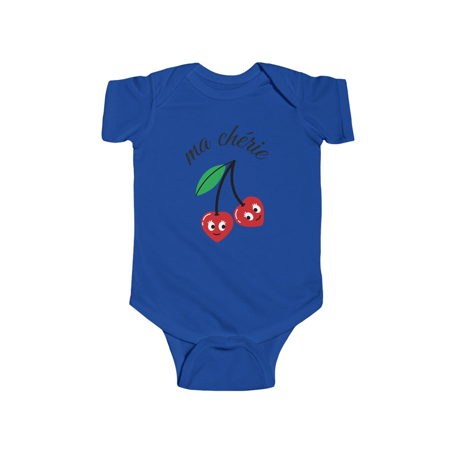 Cute Cherry Infants Bodysuit - "ma chérie" Design