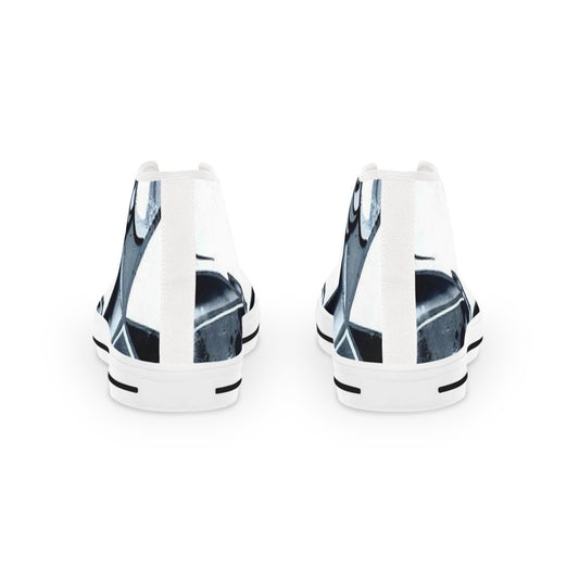 Men's High Top Sneakers - Stylish Urban Footwear for Everyday Comfort