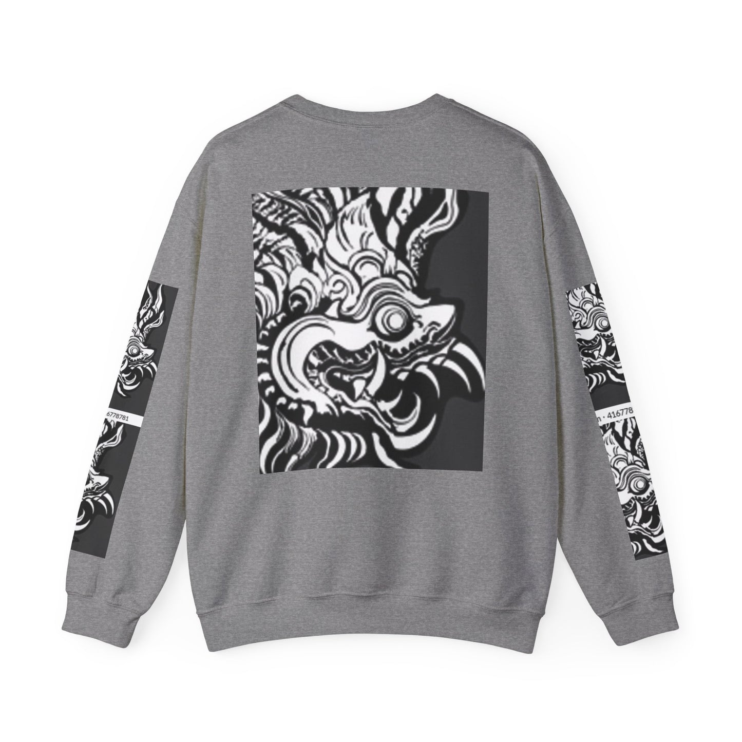 Bold Graphic Crewneck Sweatshirt - Unisex Heavy Blend™ - Perfect for Streetwear and Casual Outings