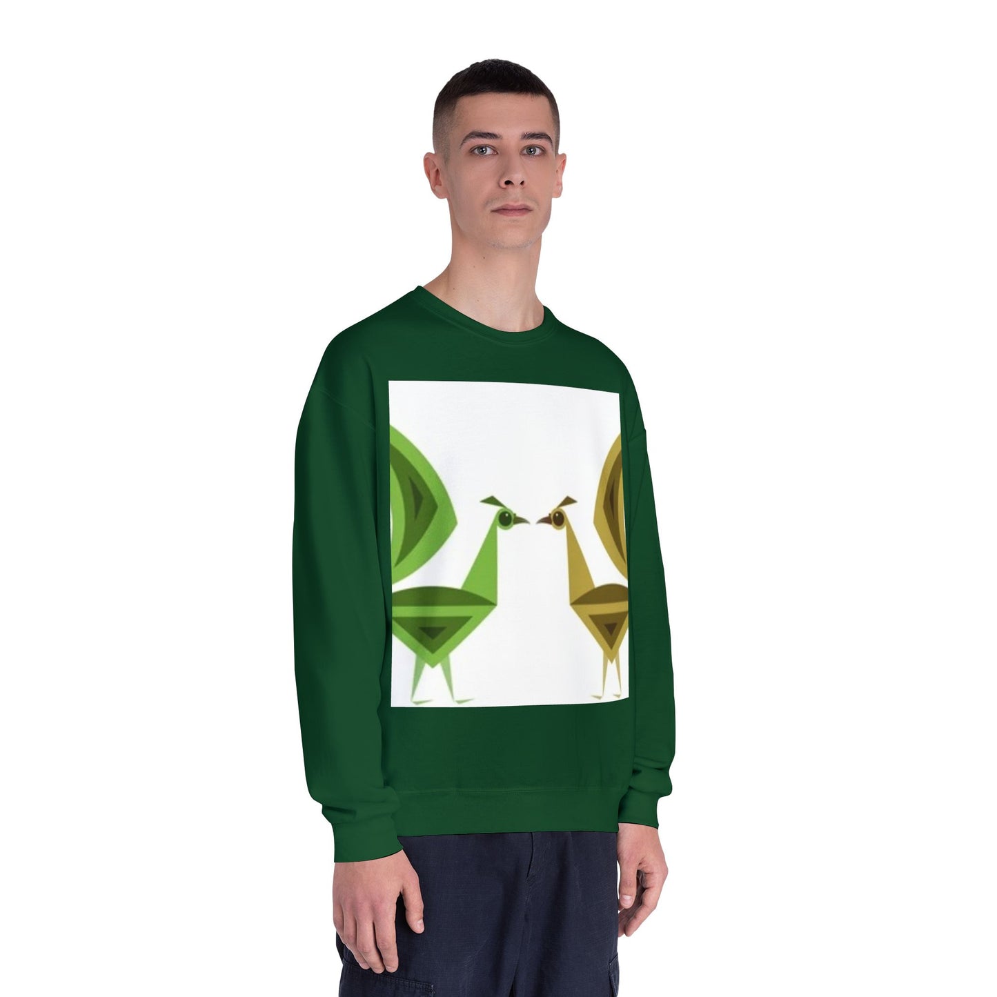 Colorful Wildlife Crewneck Sweatshirt - Unisex Casual Wear