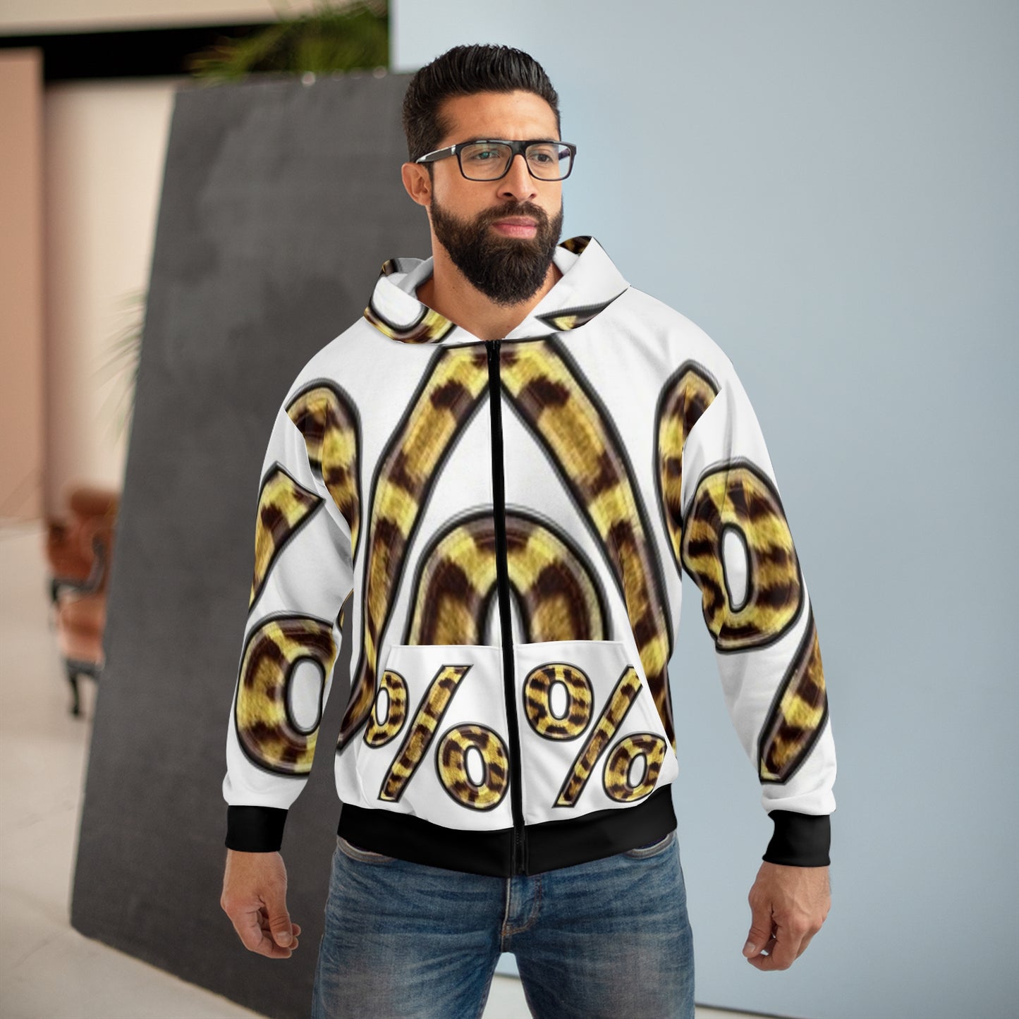 Wild Percent Unisex Zip Hoodie - Bold and Trendy Design