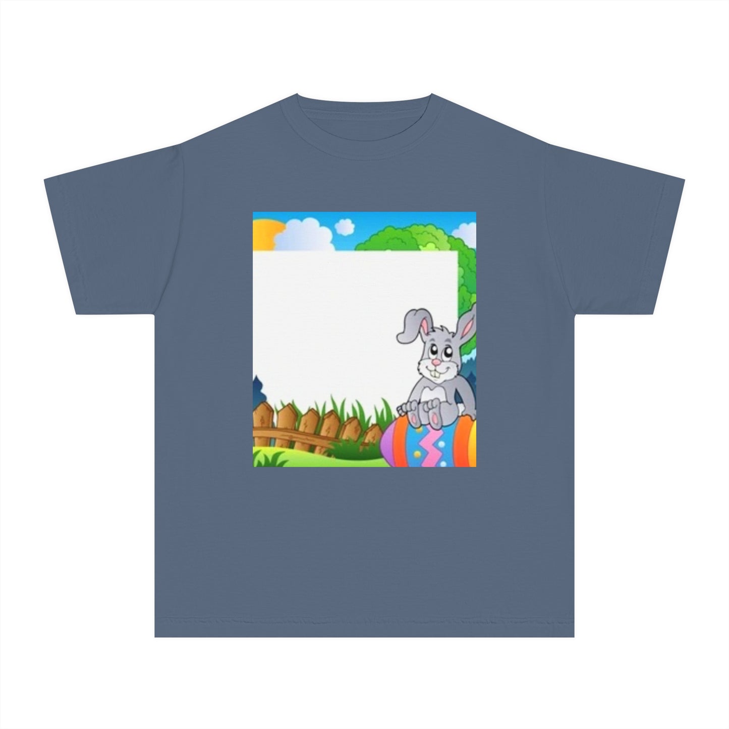 Adorable Bunny Youth Midweight Tee - Perfect for Easter Celebrations