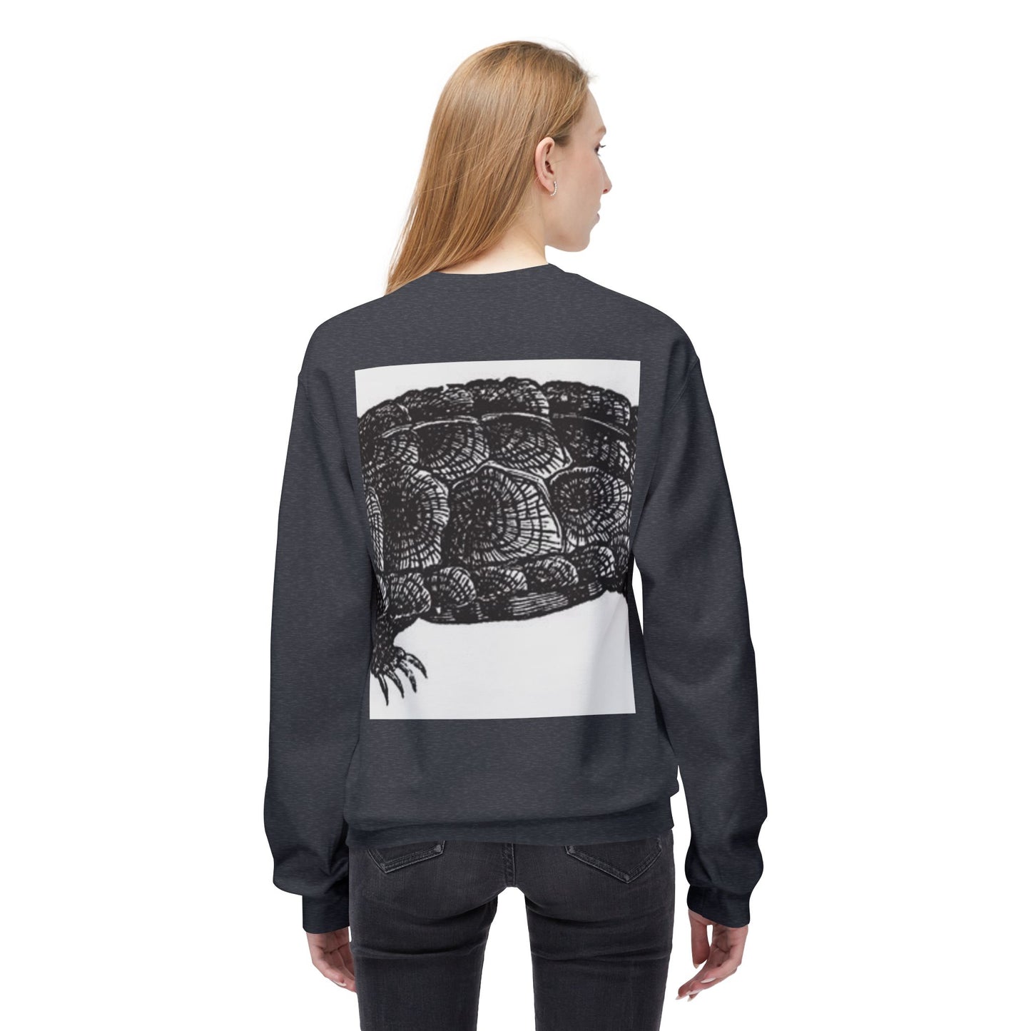 Cozy Turtle Graphic Sweatshirt - Unique Wildlife Apparel