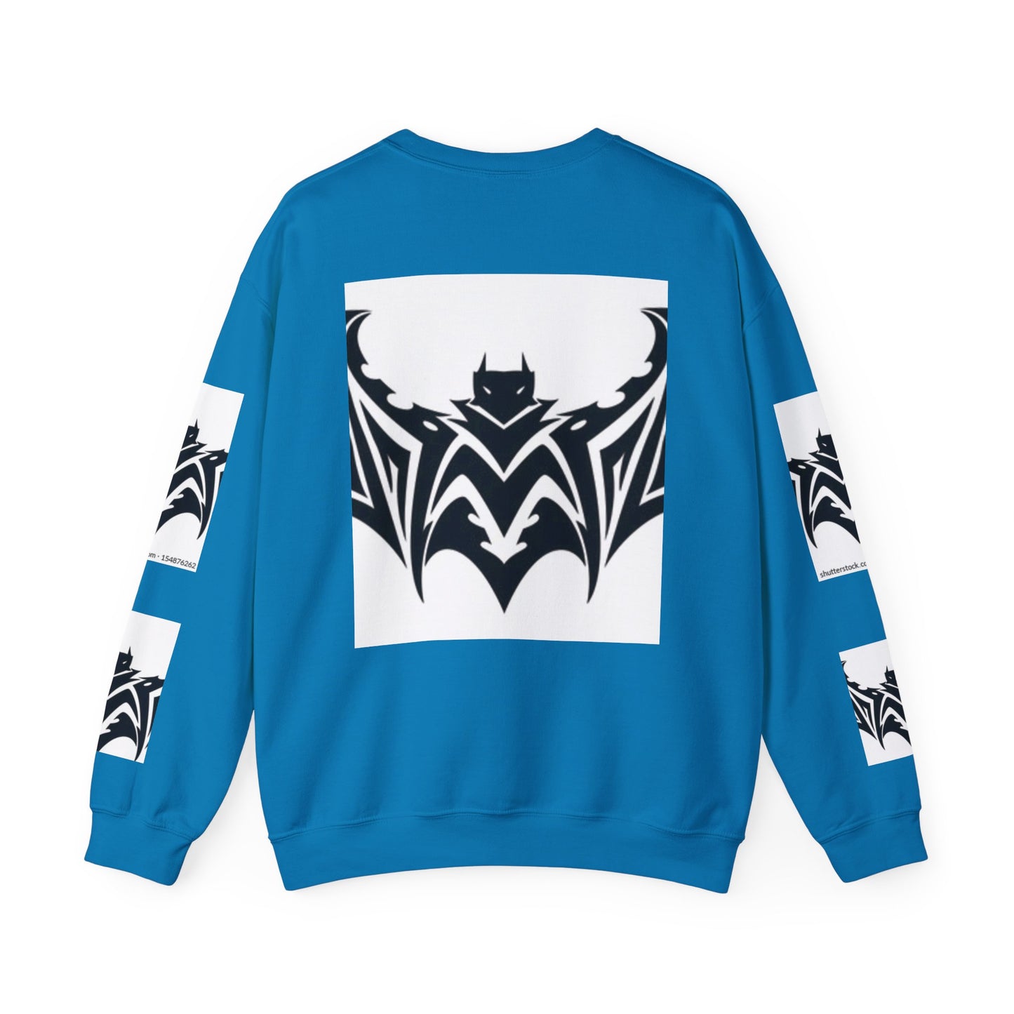 Gothic Bat Sweatshirt - Unisex Crewneck for Halloween & Casual Wear