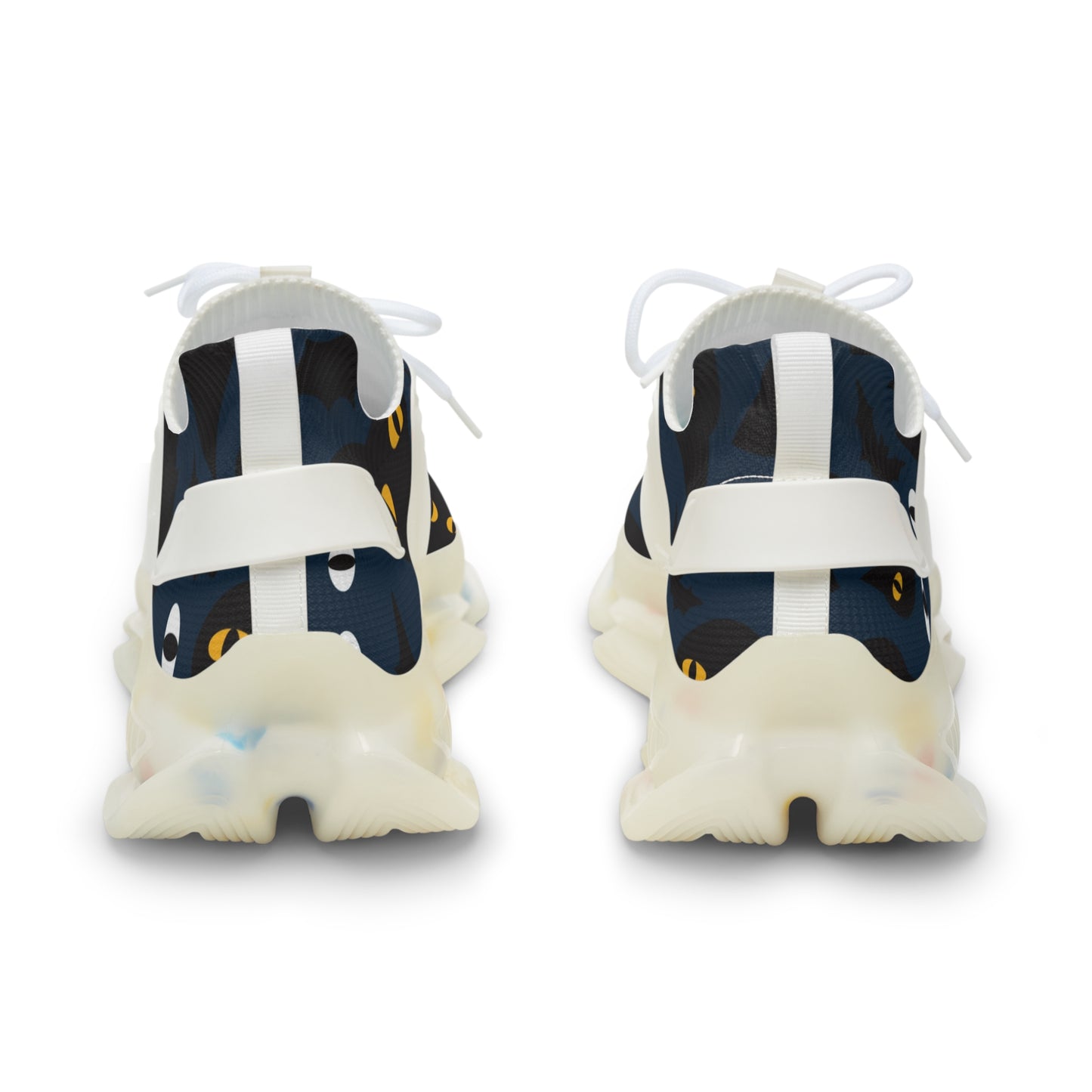 Men's Cat Eye Pattern Sneakers - Stylish and Comfortable Footwear