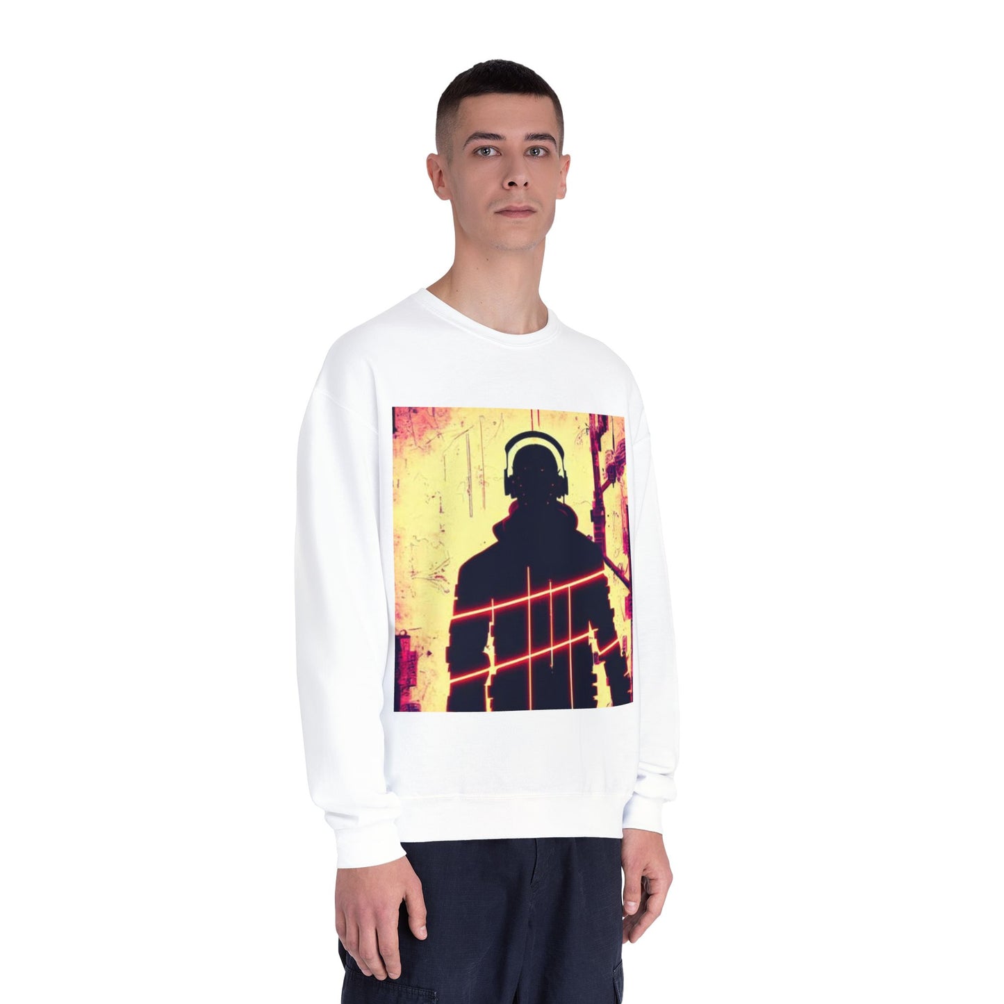 Graphic Crewneck Sweatshirt - Urban Streetwear Style
