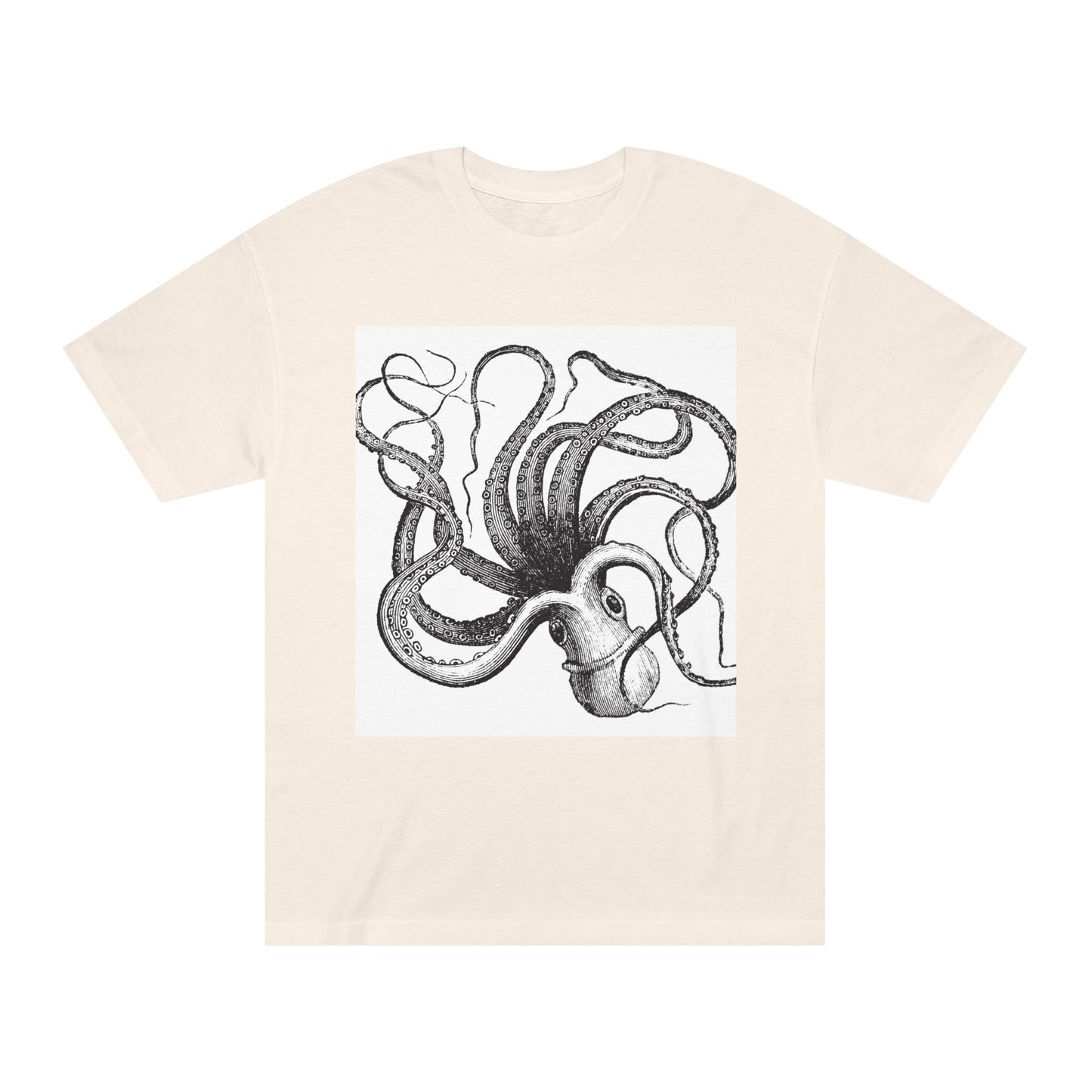 Octopus Graphic Unisex Classic Tee - Nautical Vibe Perfect for Ocean Lovers