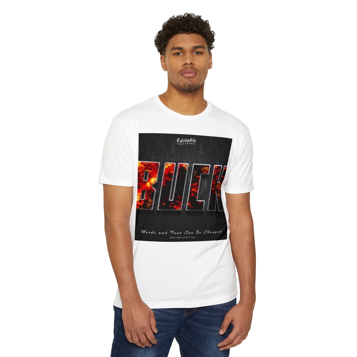 Yellow Unisex Graphic T-Shirt - "BUCK" Design - Perfect for Everyday Style and Inspiration