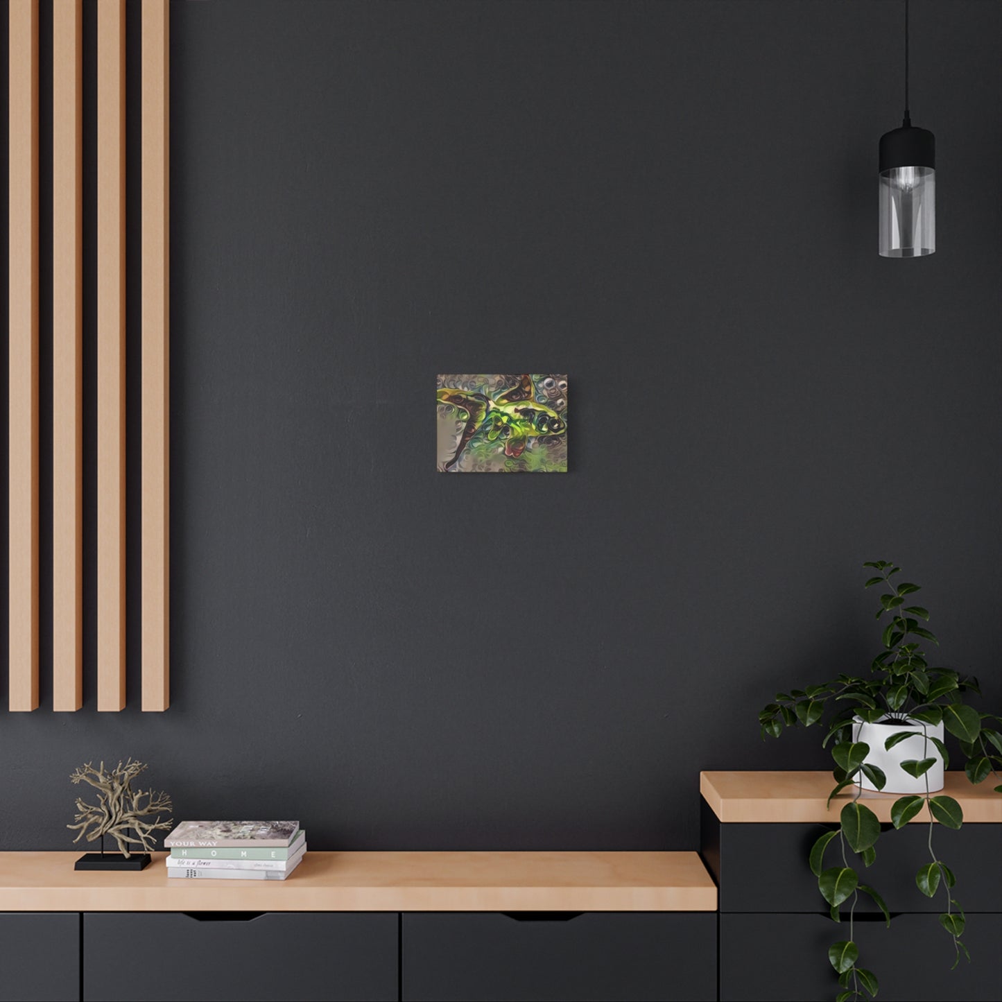 Abstract Nature Canvas Art - Stretched Matte Wall Decor