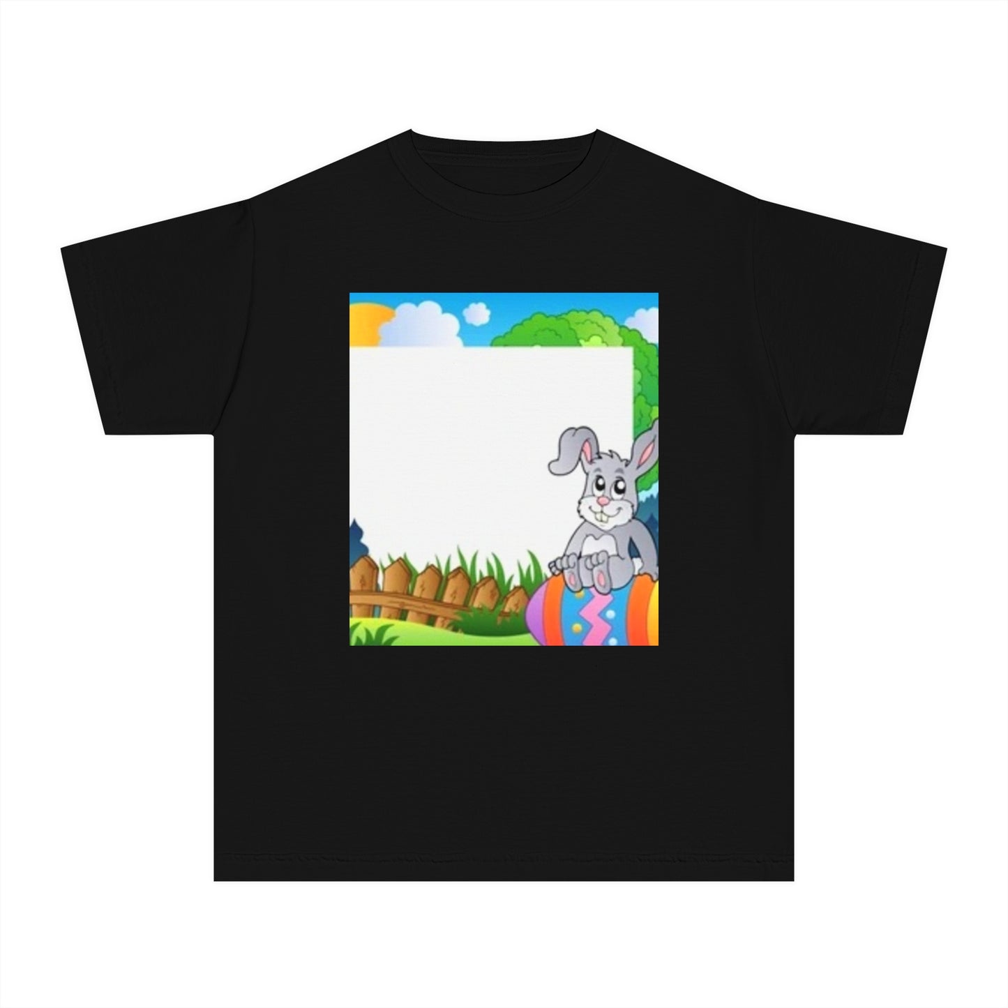 Adorable Bunny Youth Midweight Tee - Perfect for Easter Celebrations