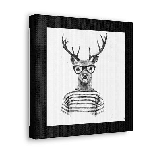 Whimsical Deer Canvas Gallery Wraps - Unique Home Decor for Animal Lovers