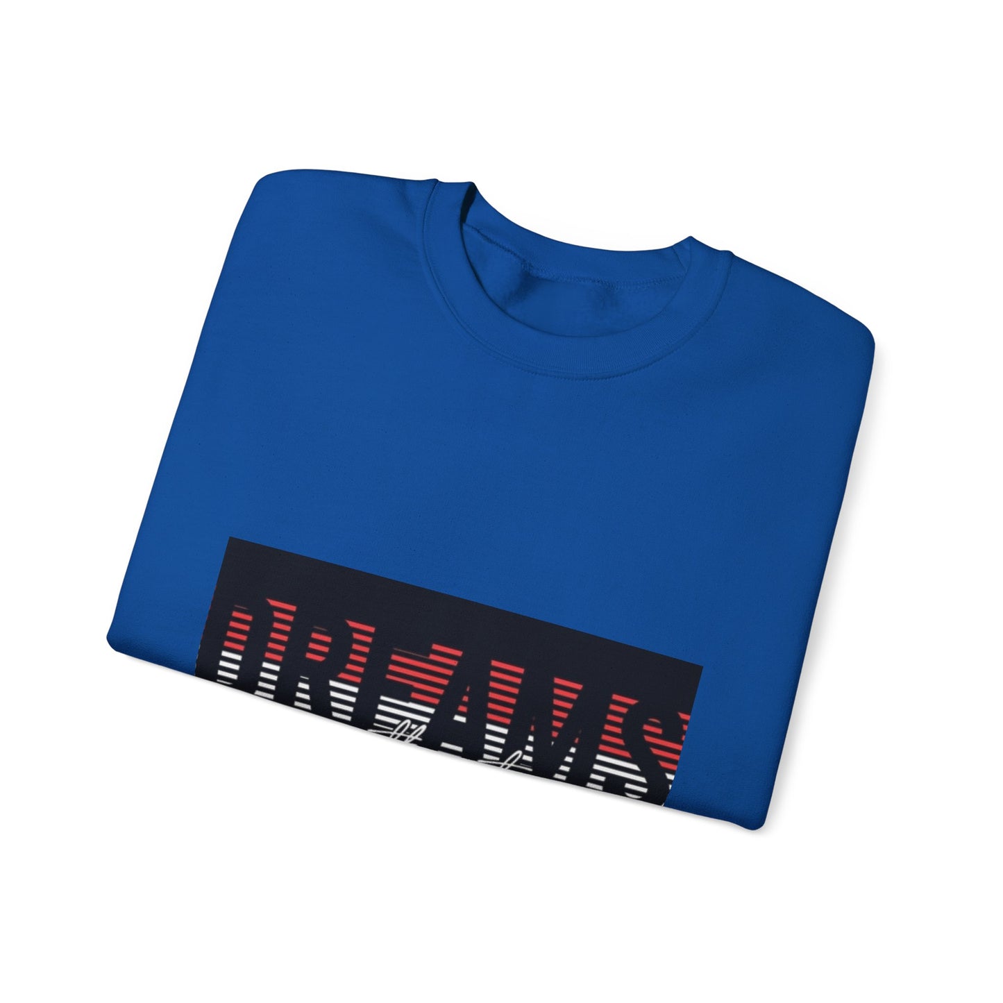 Unisex Crewneck Sweatshirt - 'Dreams Without Fear' Inspirational Design