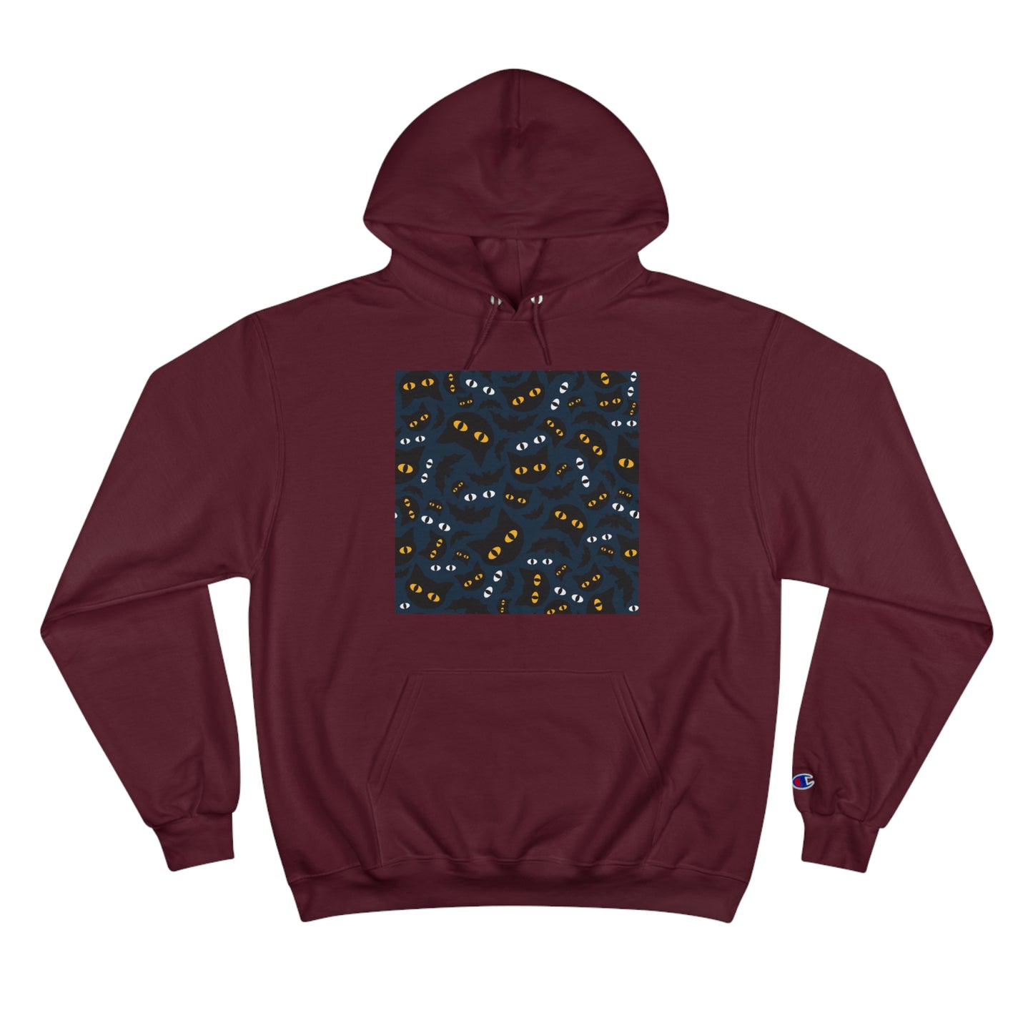 Cozy Cat-Themed Champion Hoodie for Cat Lovers
