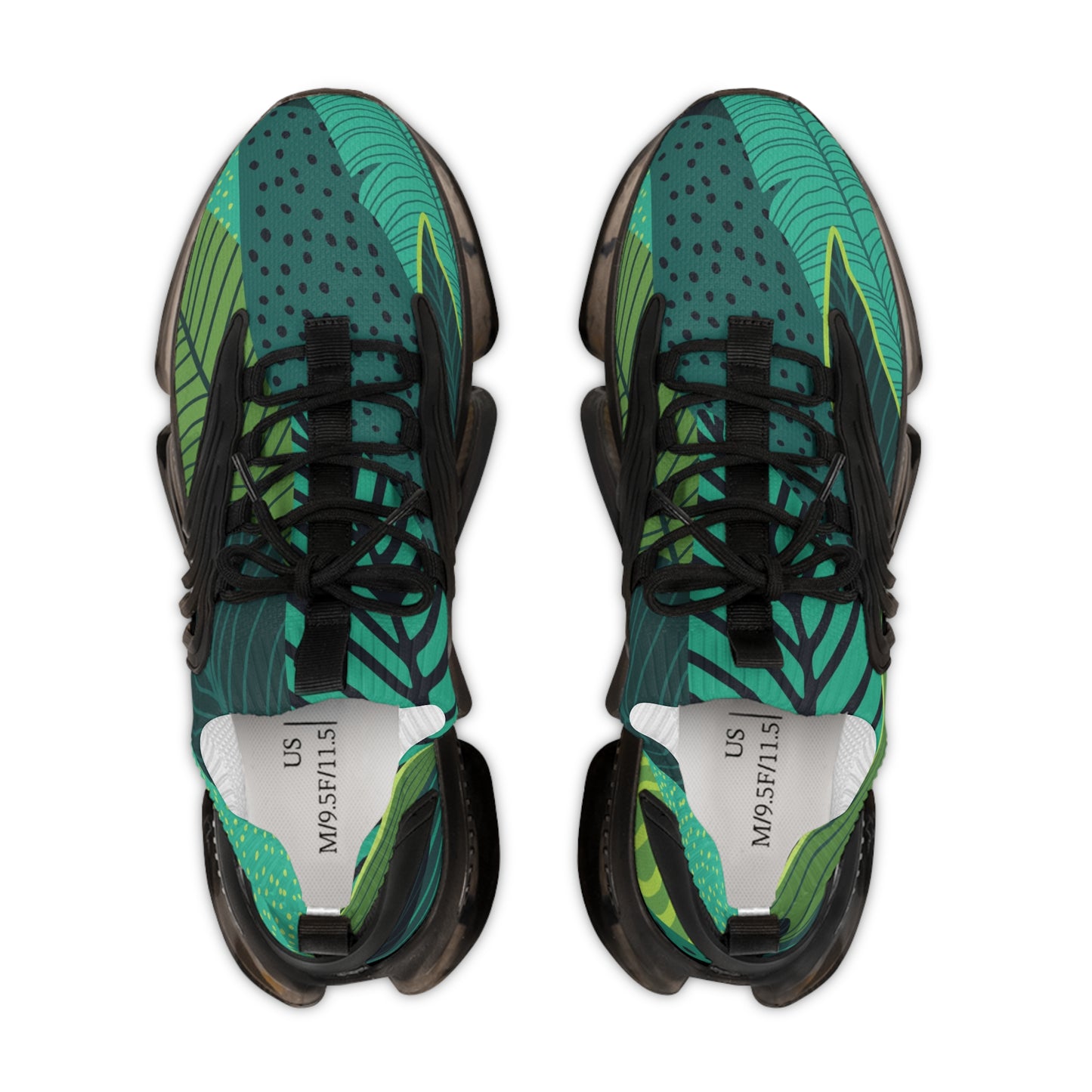 Tropical Men's Mesh Sneakers - Eco-Friendly Athletic Shoes for Outdoor Adventures