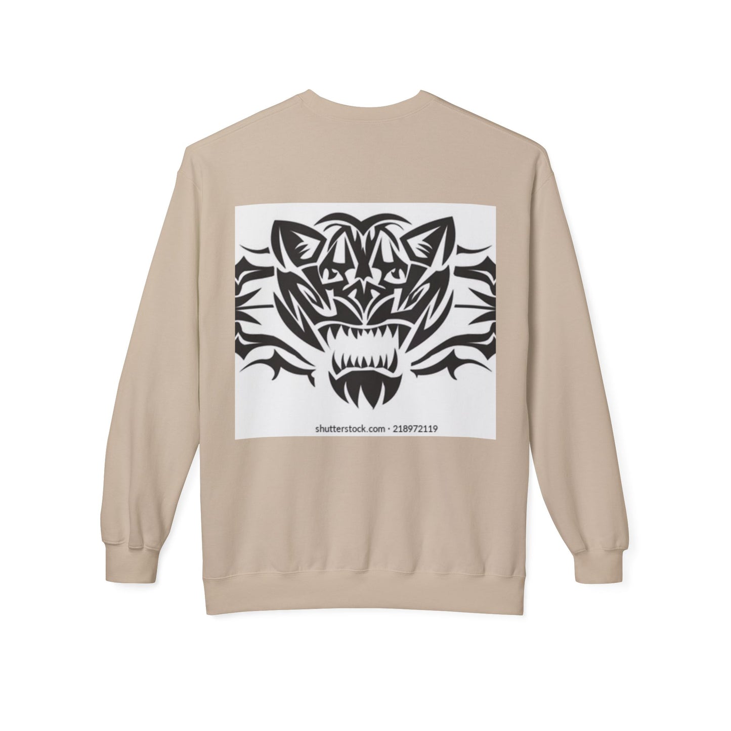 Fierce Tiger Graphic Sweatshirt for Nature Lovers