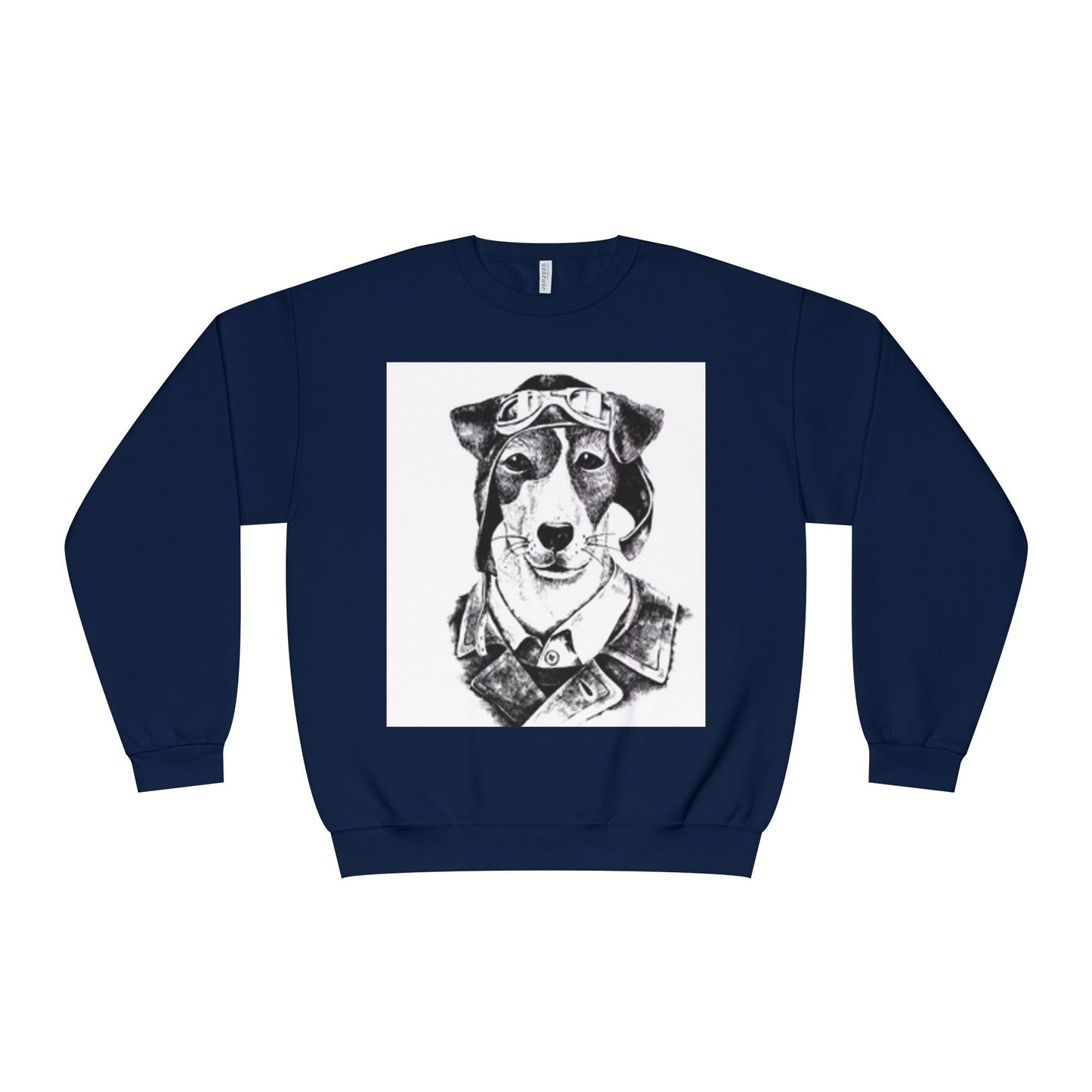 Pilot Dog Unisex Crewneck Sweatshirt - Cozy Pet Lover's Gift