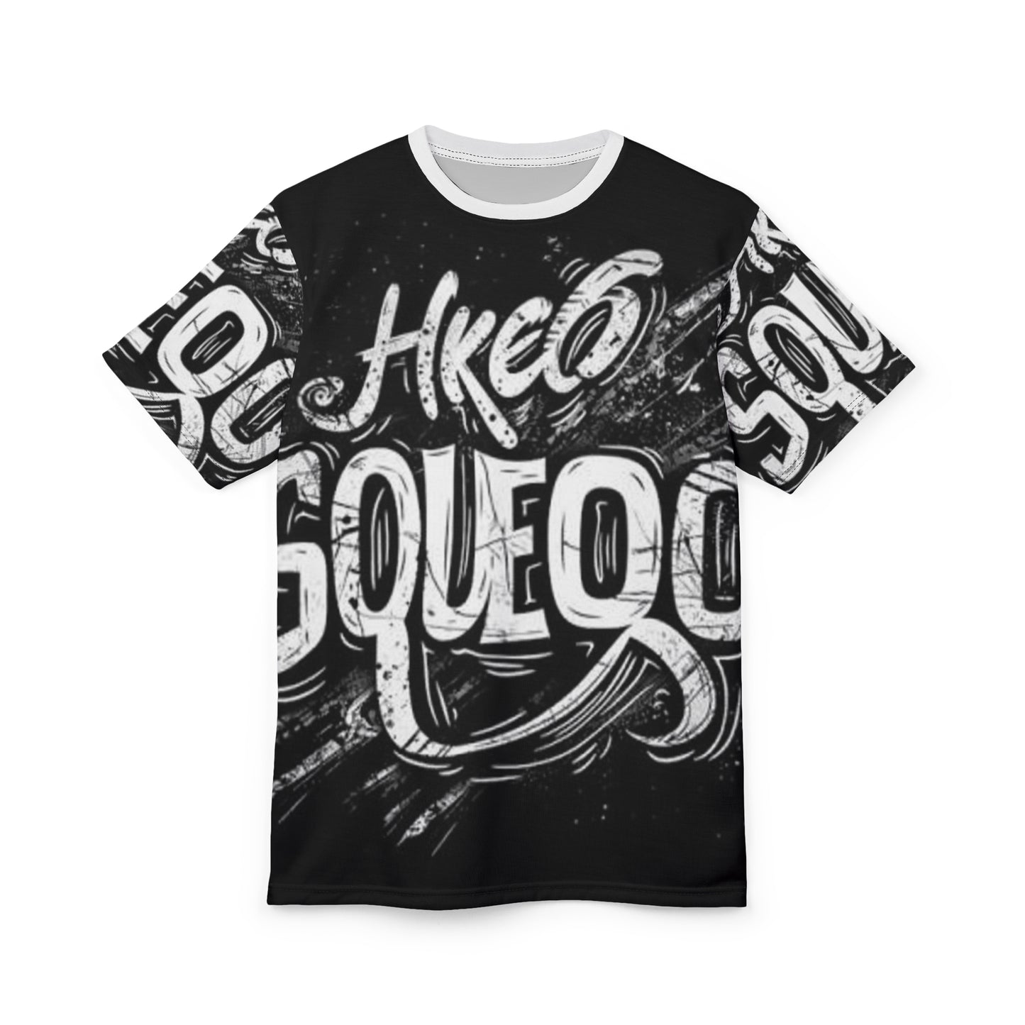Edgy Unisex Graphic Tee - Artsy Squeaky Design - Perfect for Casual Wear and Street Style