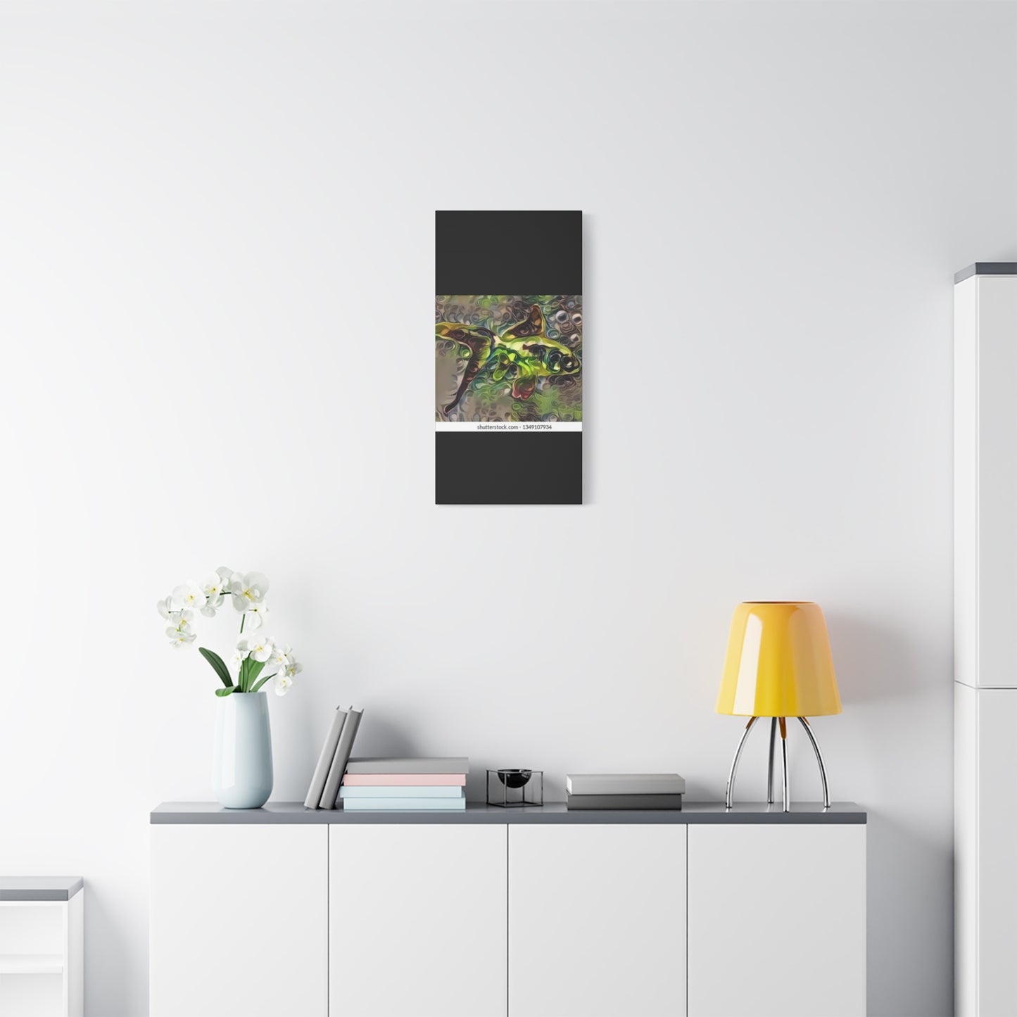 Abstract Nature Canvas Art - Stretched Matte Wall Decor