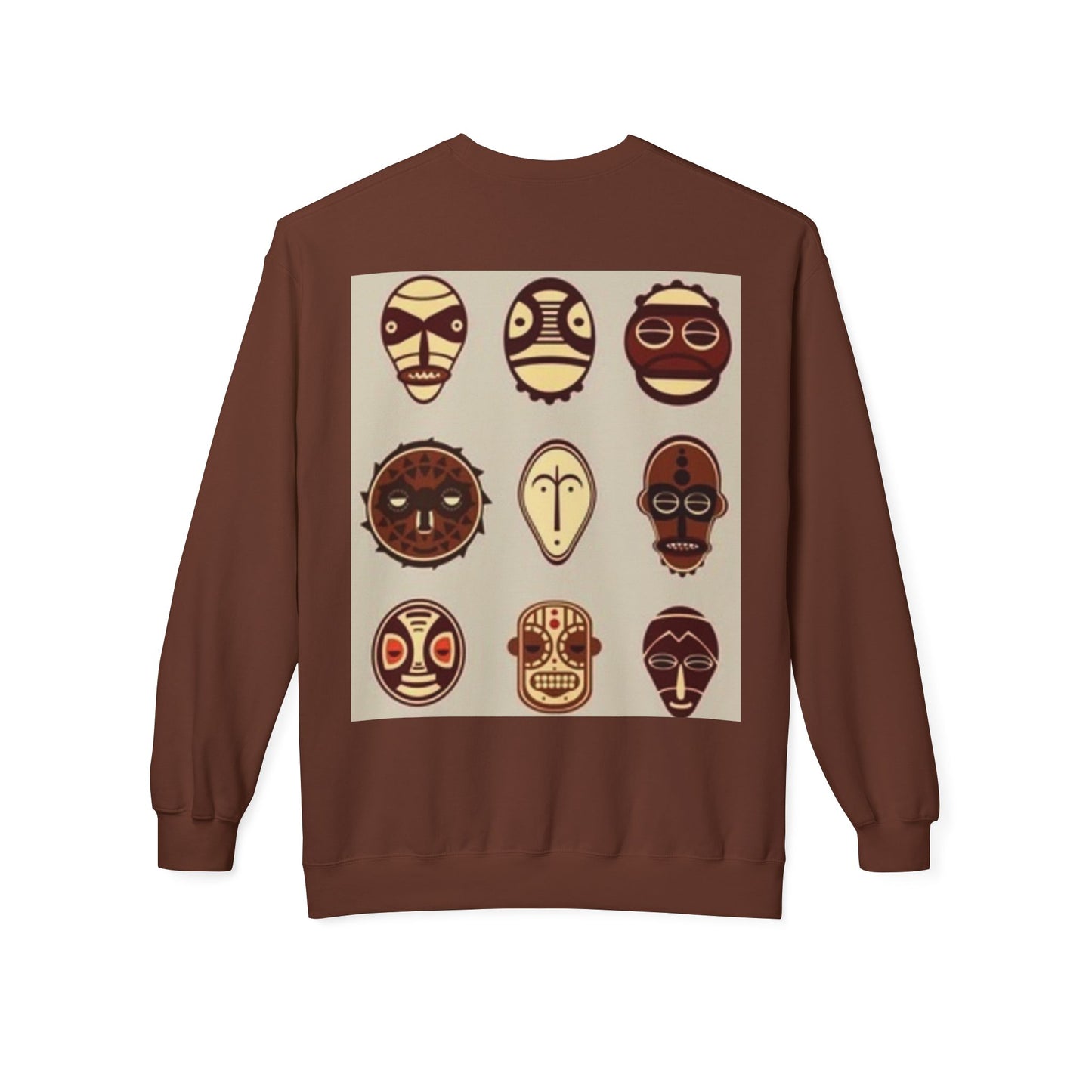 Artistic Horse Illustration Fleece Crewneck Sweatshirt - Unisex