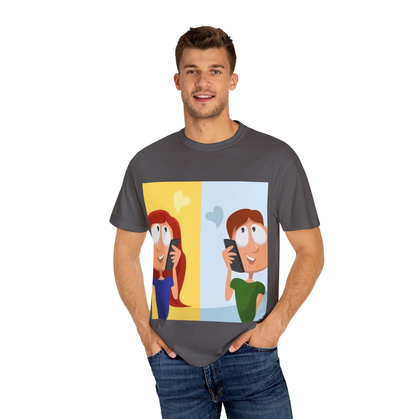 Cute Conversations Unisex Garment-Dyed T-Shirt