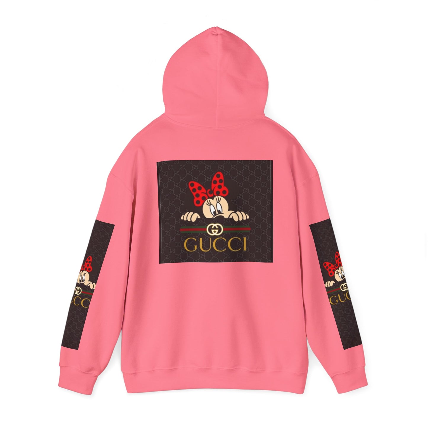 Gucci-Inspired Minnie Mouse Hooded Sweatshirt for Disney Fans
