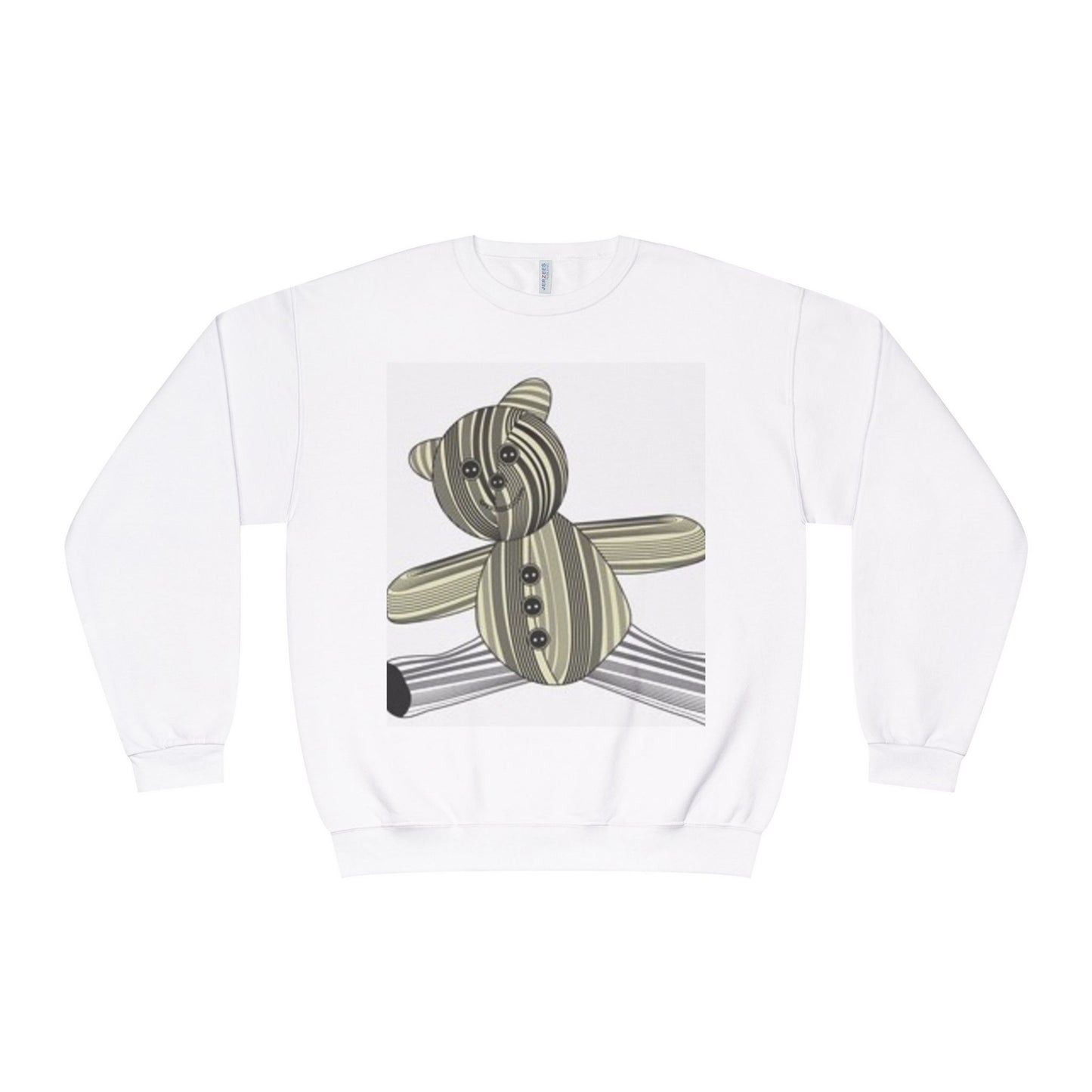 Cozy Teddy Bear Graphic Sweatshirt - Perfect for All Ages
