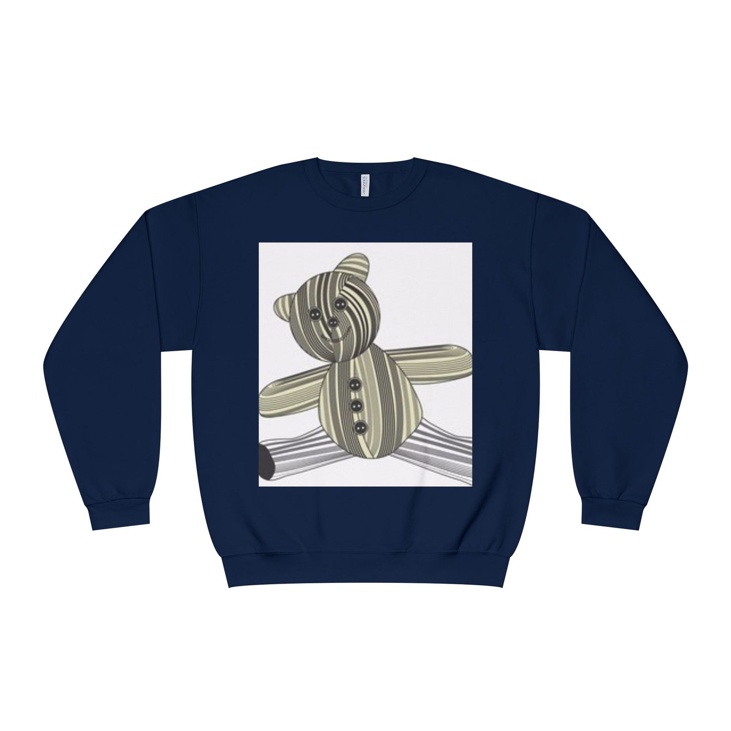 Cozy Teddy Bear Graphic Sweatshirt - Perfect for All Ages