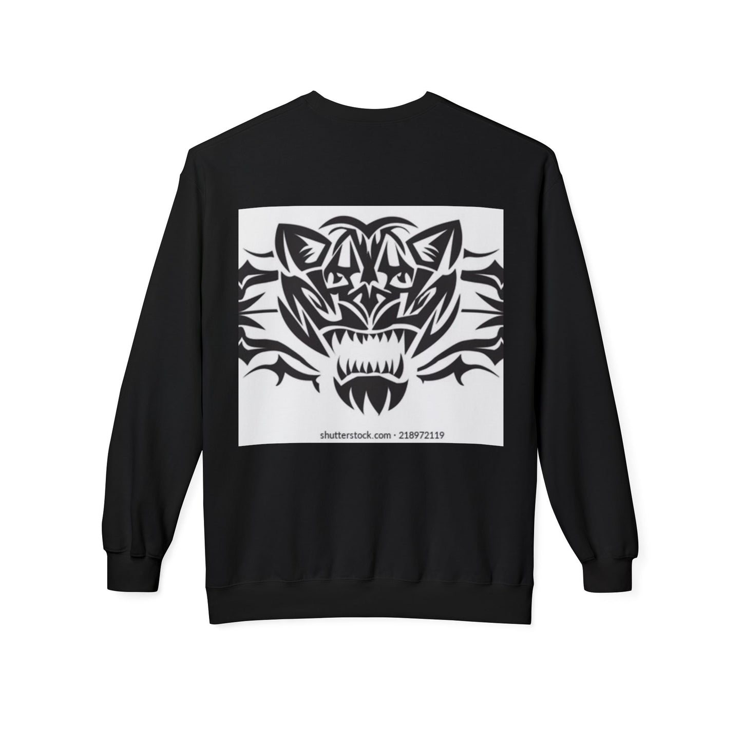 Fierce Tiger Graphic Sweatshirt for Nature Lovers