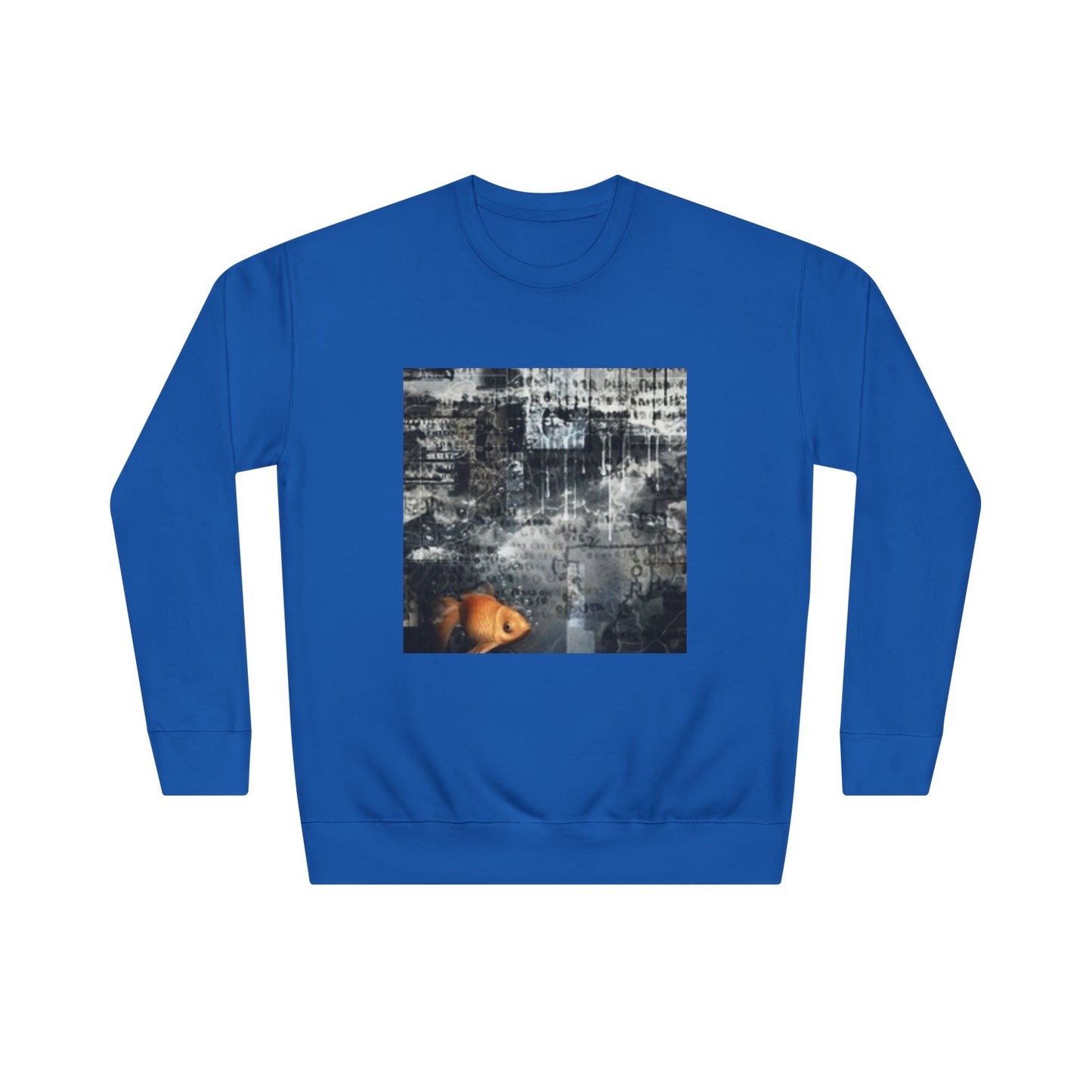 Roaring Lion Unisex Crew Sweatshirt - Bold Art for Animal Lovers