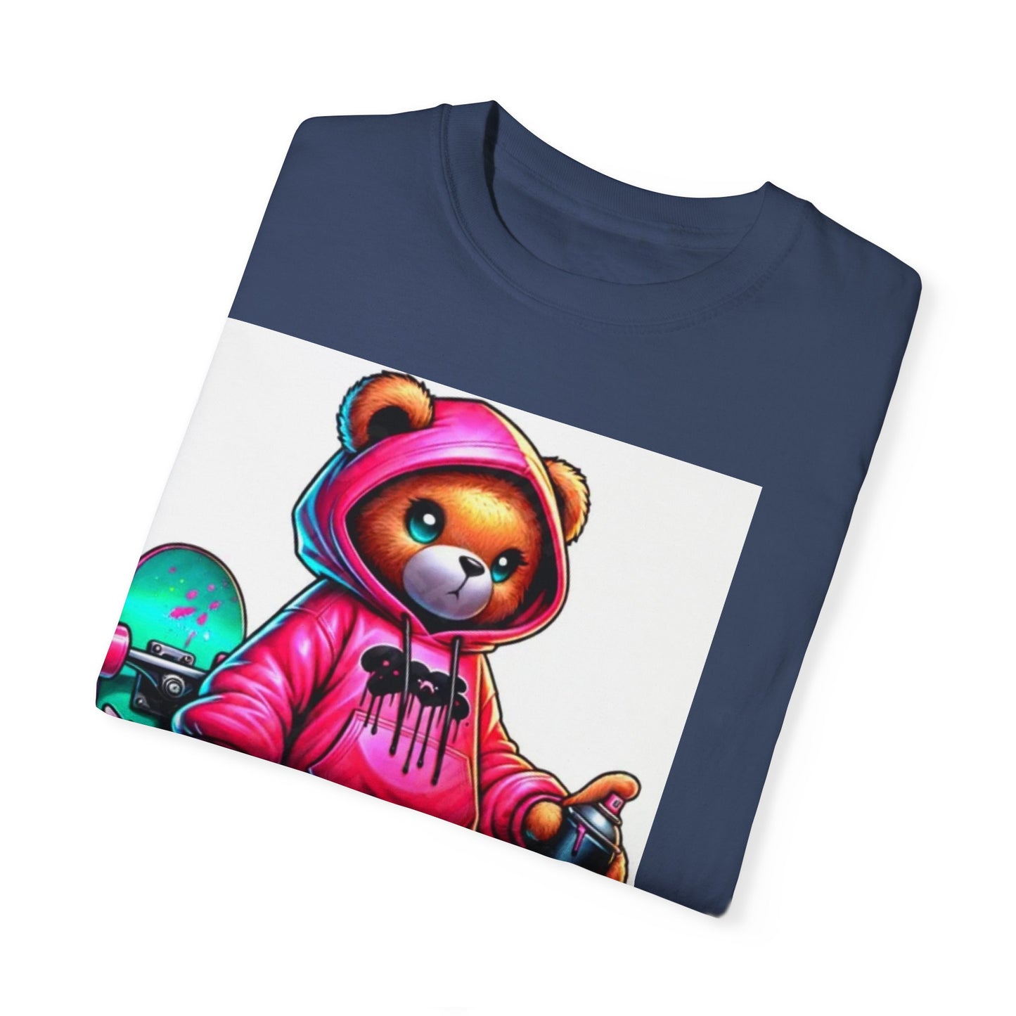 Graffiti Bear Unisex T-Shirt - Cool Streetwear Design for Skateboard Lovers