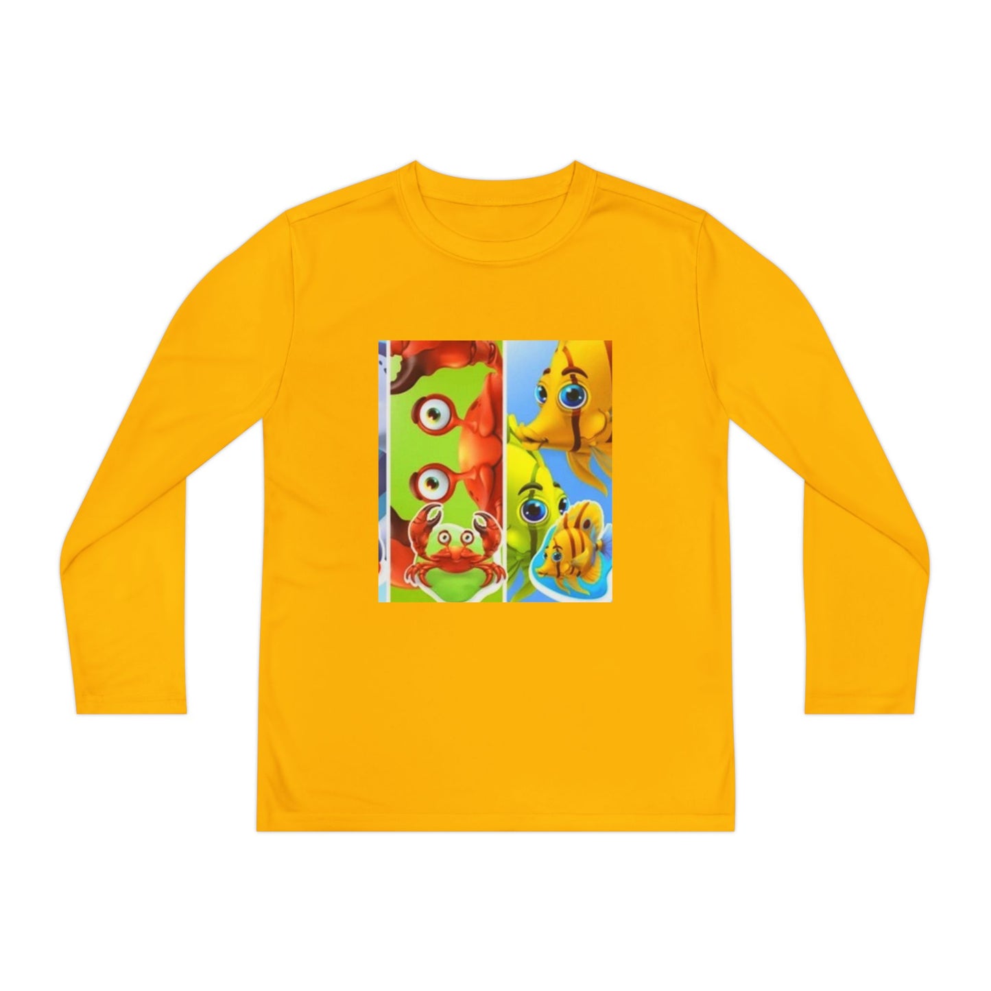 Vibrant Youth Long Sleeve Tee - Fun Animal Designs for Playful Kids